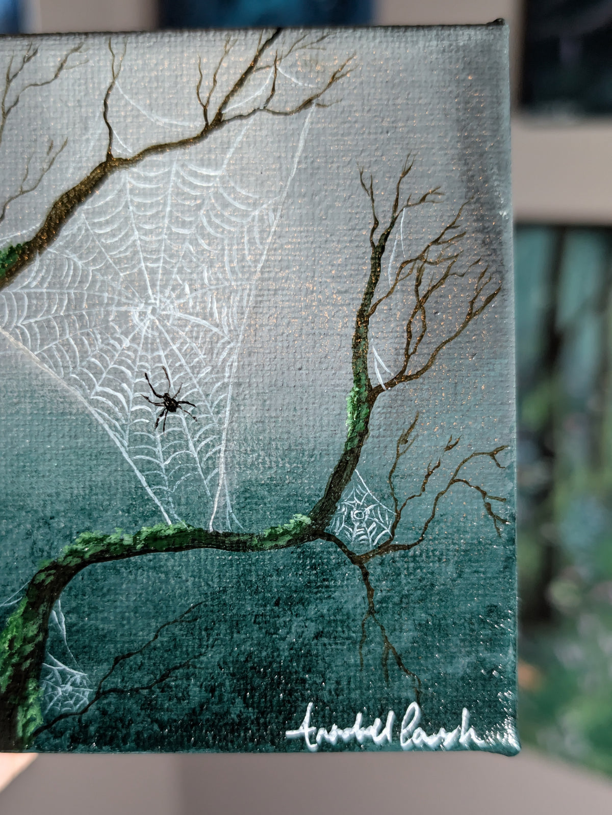 Gary's Web 4" Painting 12/50