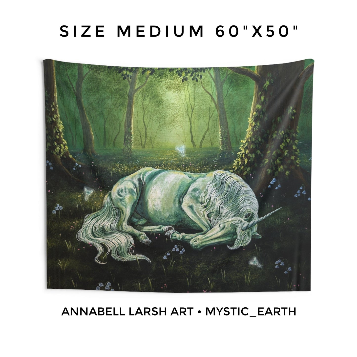 The Unicorns Slumber Tapestries