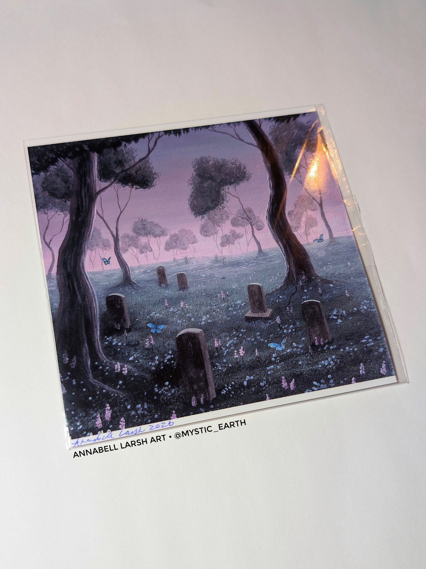 Lavender Grove Cemetery Prints