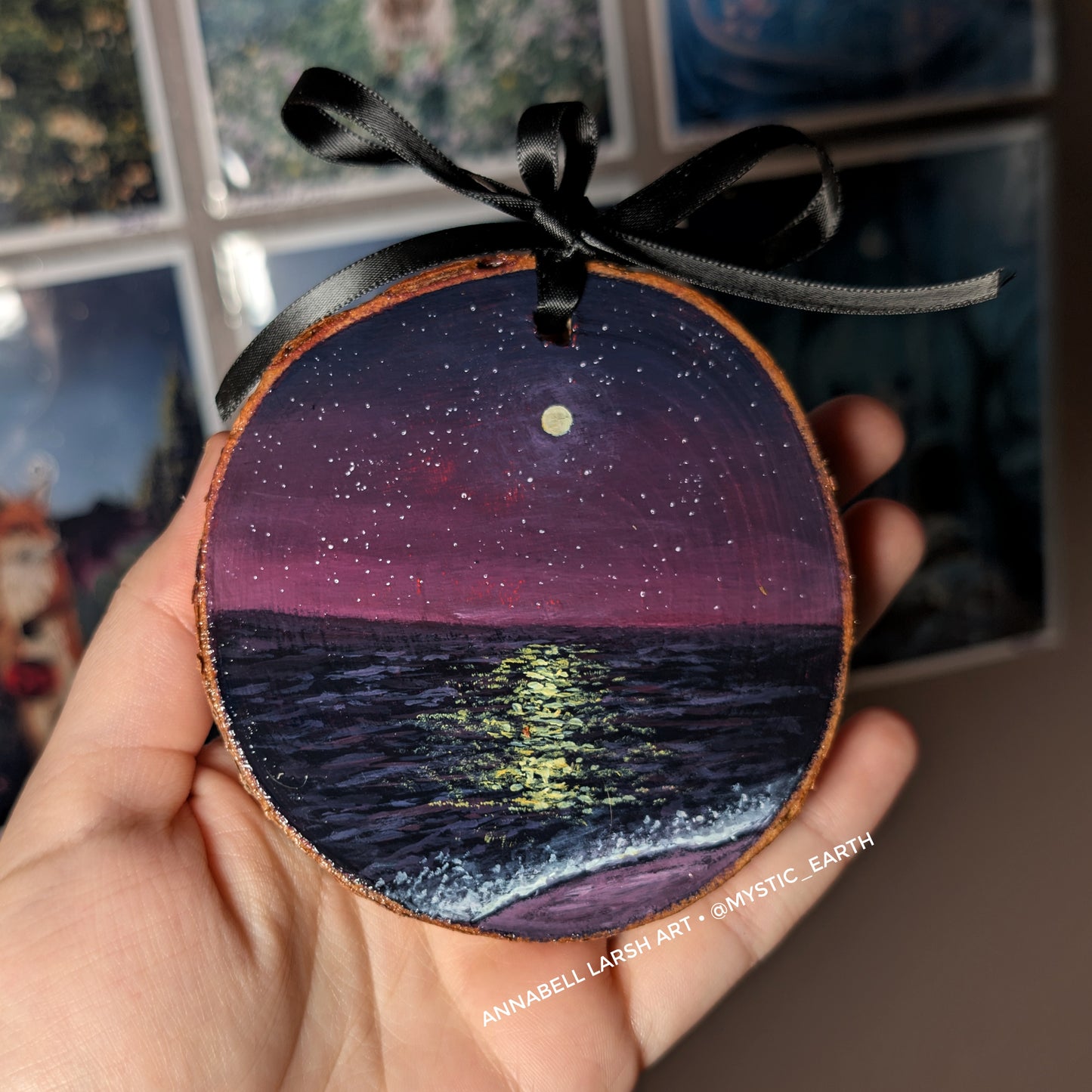 Ocean Glow Mini Portal Painting