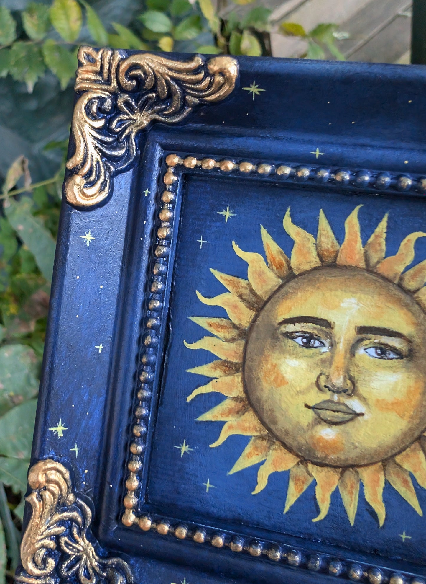 The Sun 4.5" Painting