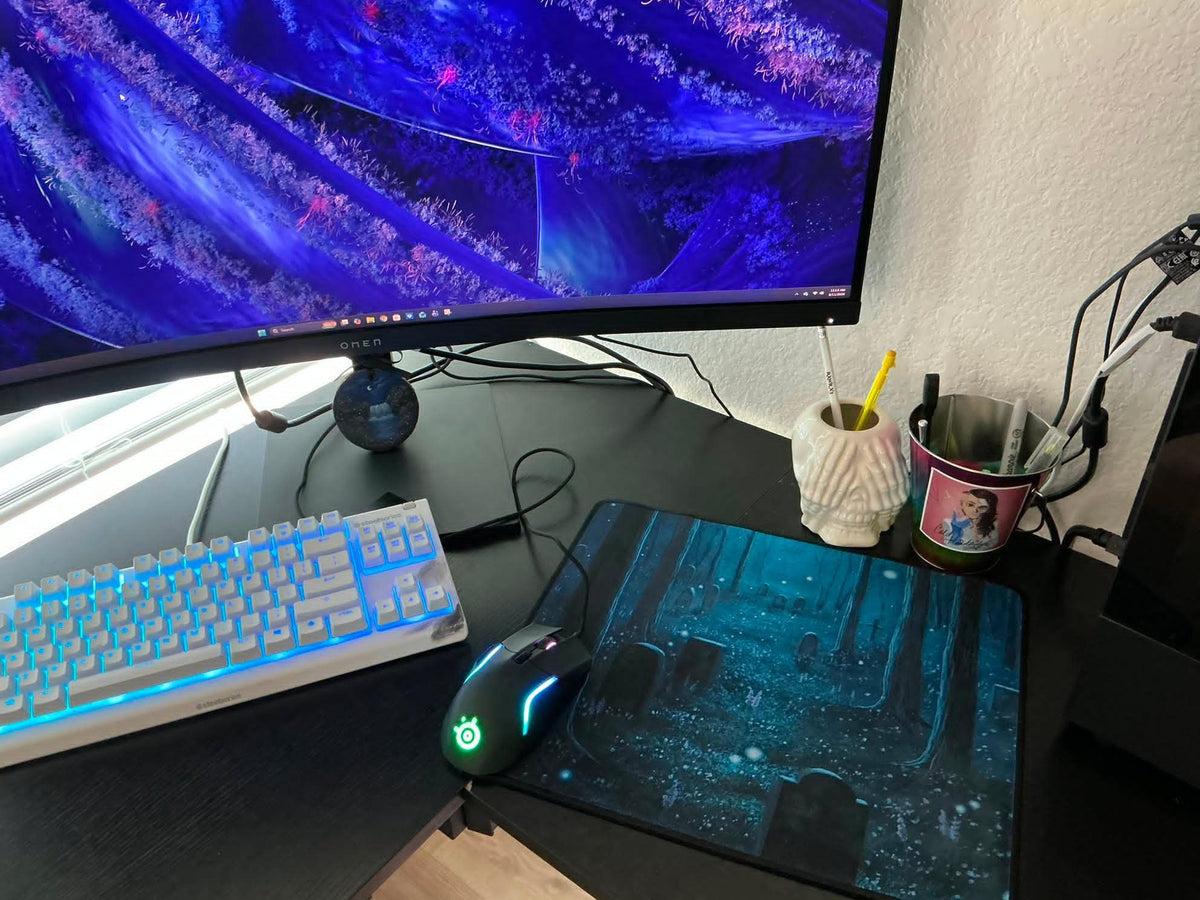 The Twilight Cemetery Computer Mouse Pads