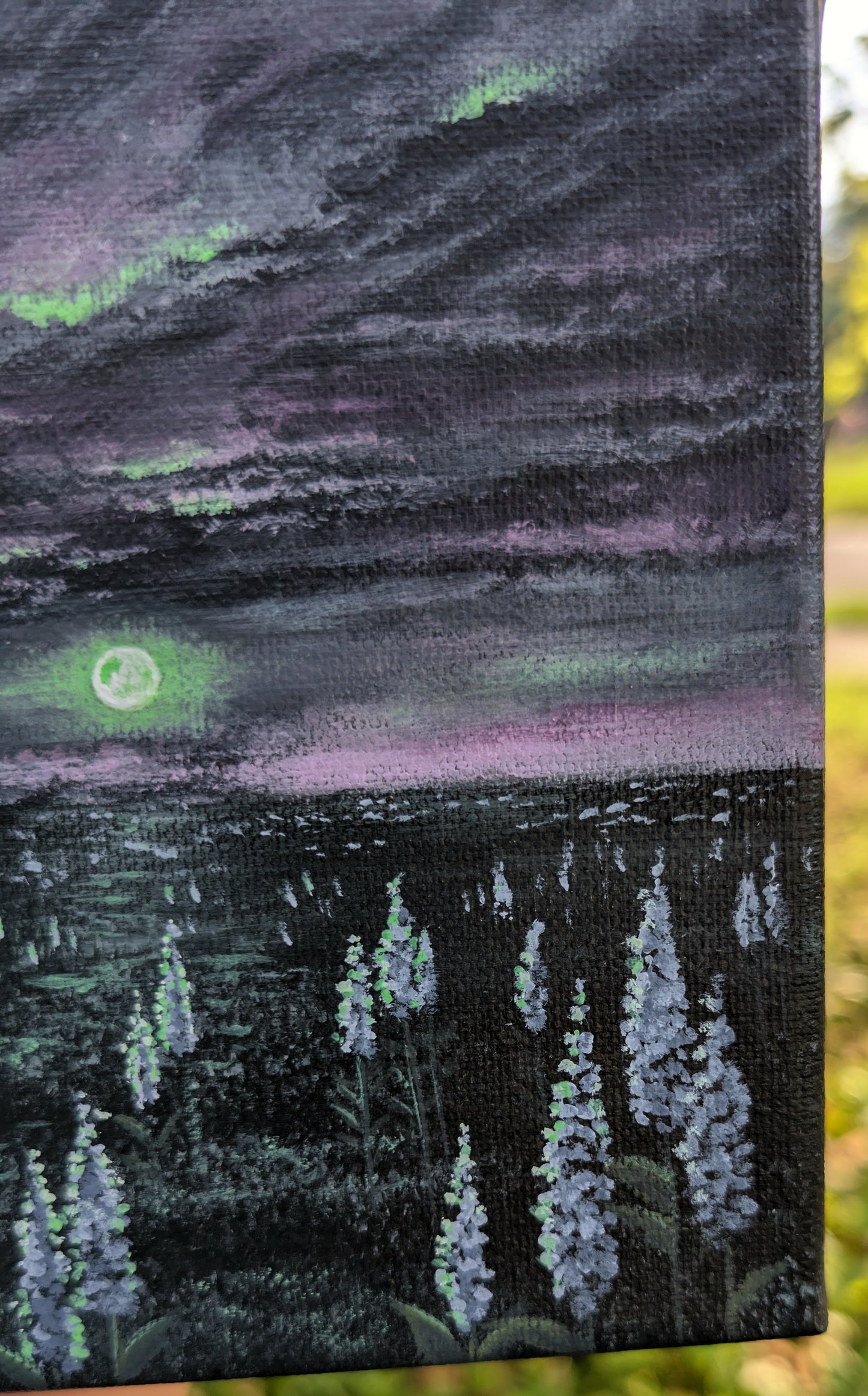 Midnight 6"x6" Painting