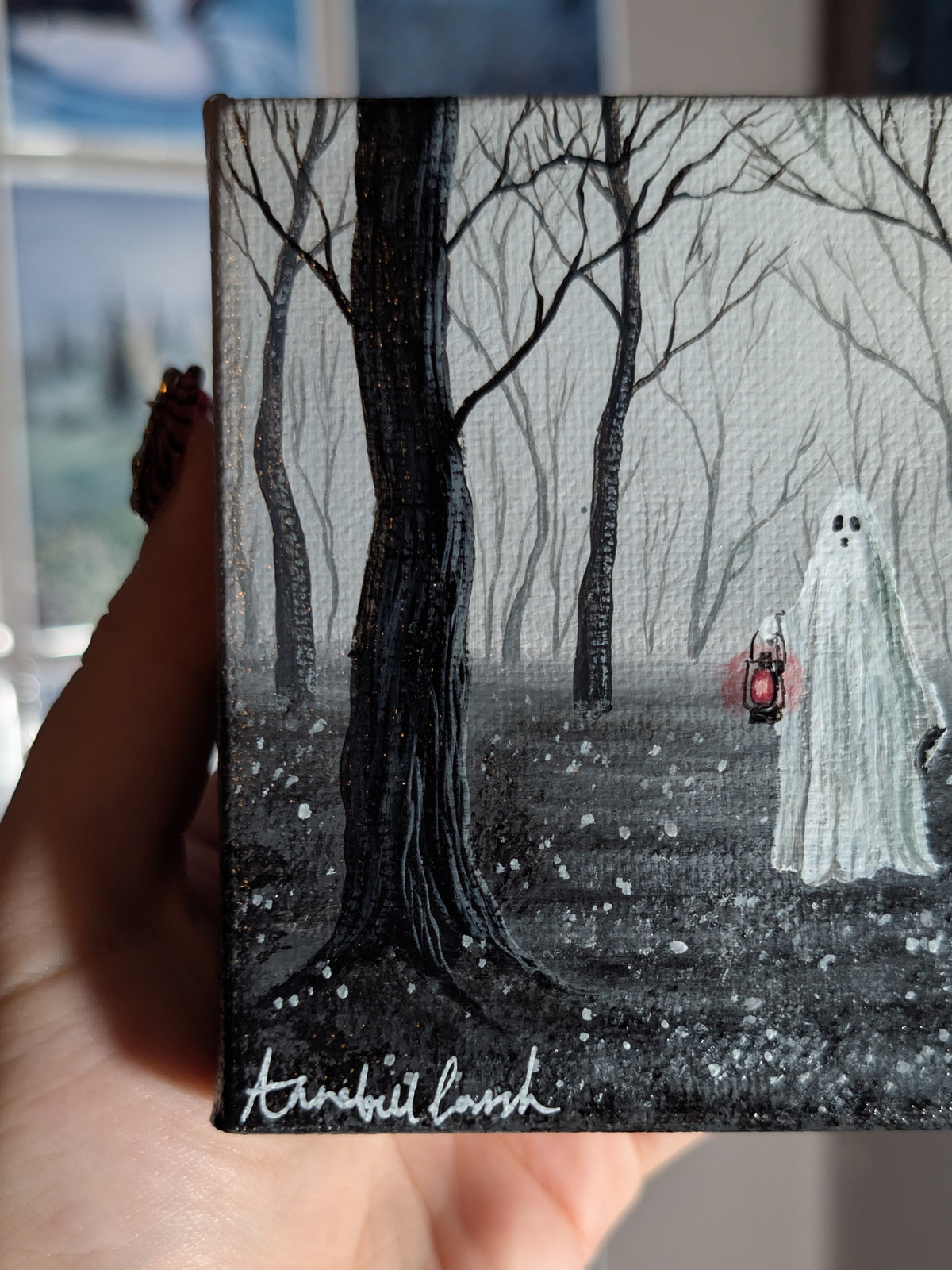 Carl's Stroll 4" Painting 31/50