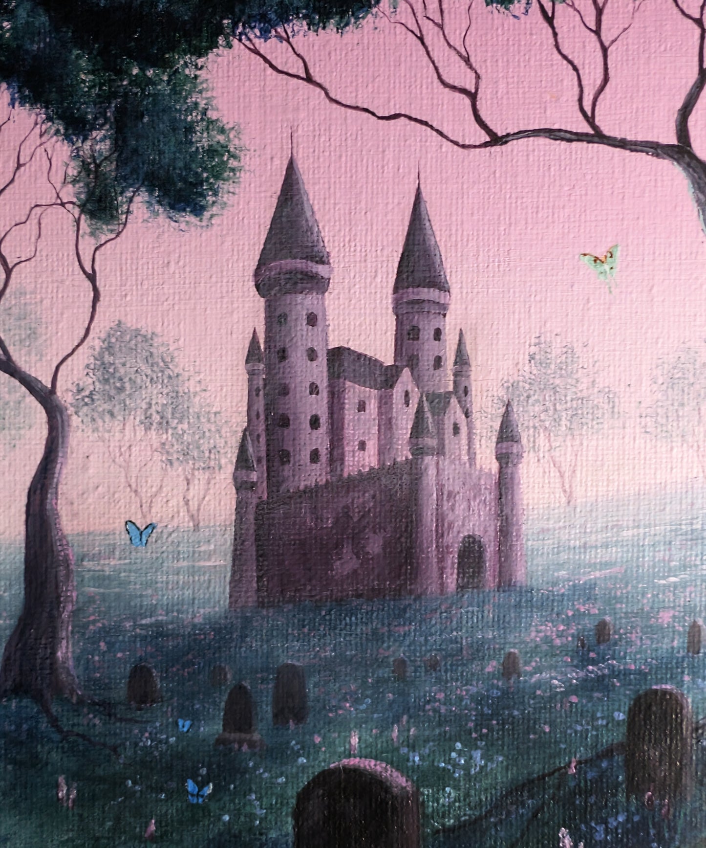 Blackthorne Castle 8"x10" Painting