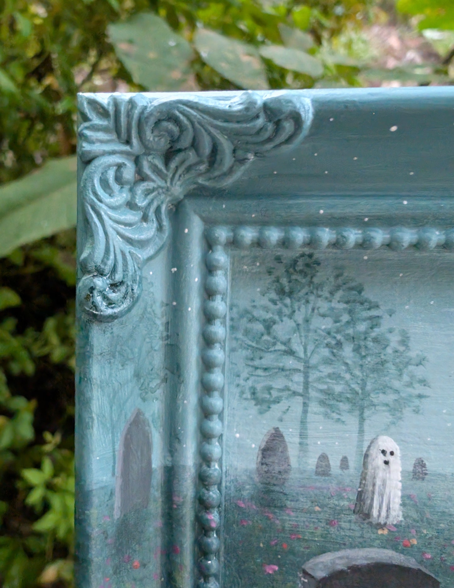 Carl's Cemetery 4.5" Painting