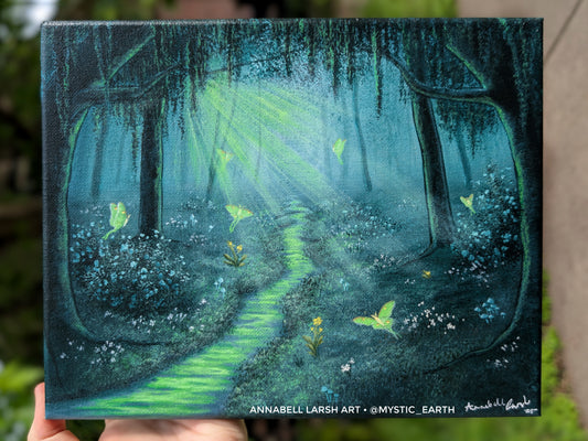 "Return to the Light" 8"x10" Painting