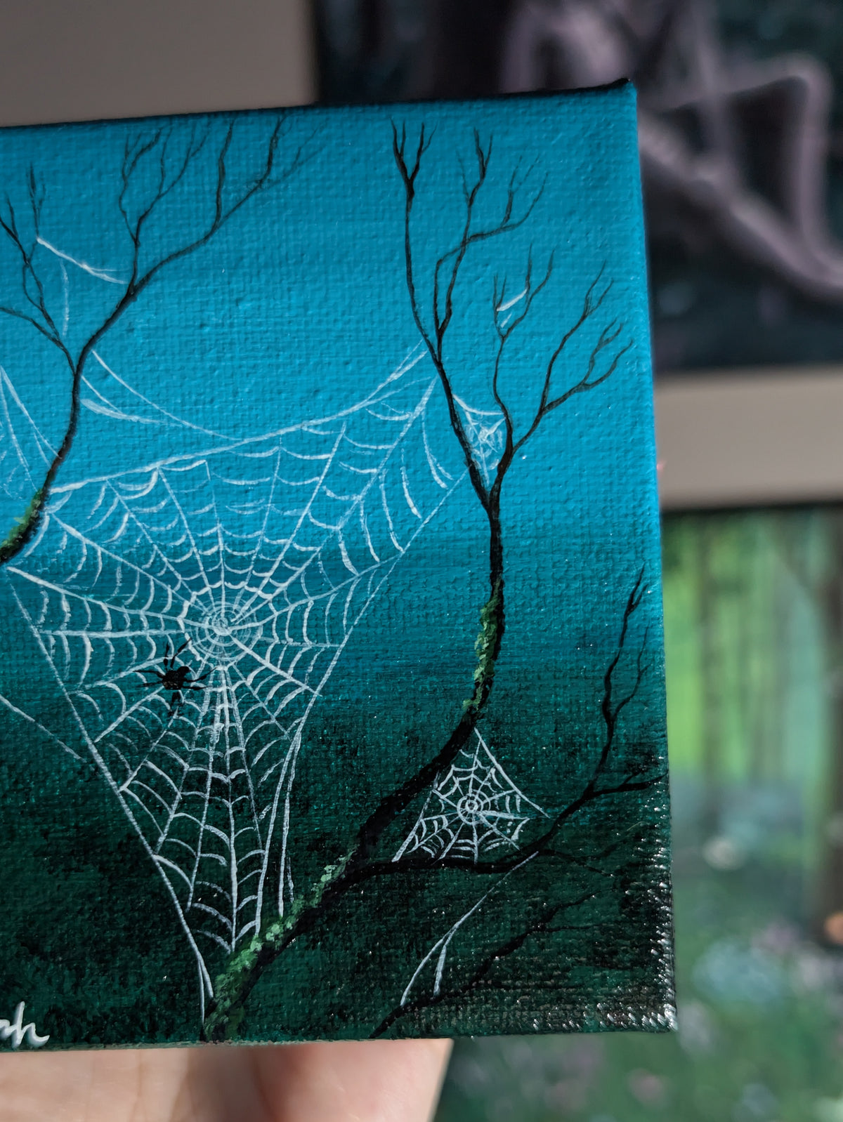 Suzie's Web 4" Painting 24/50