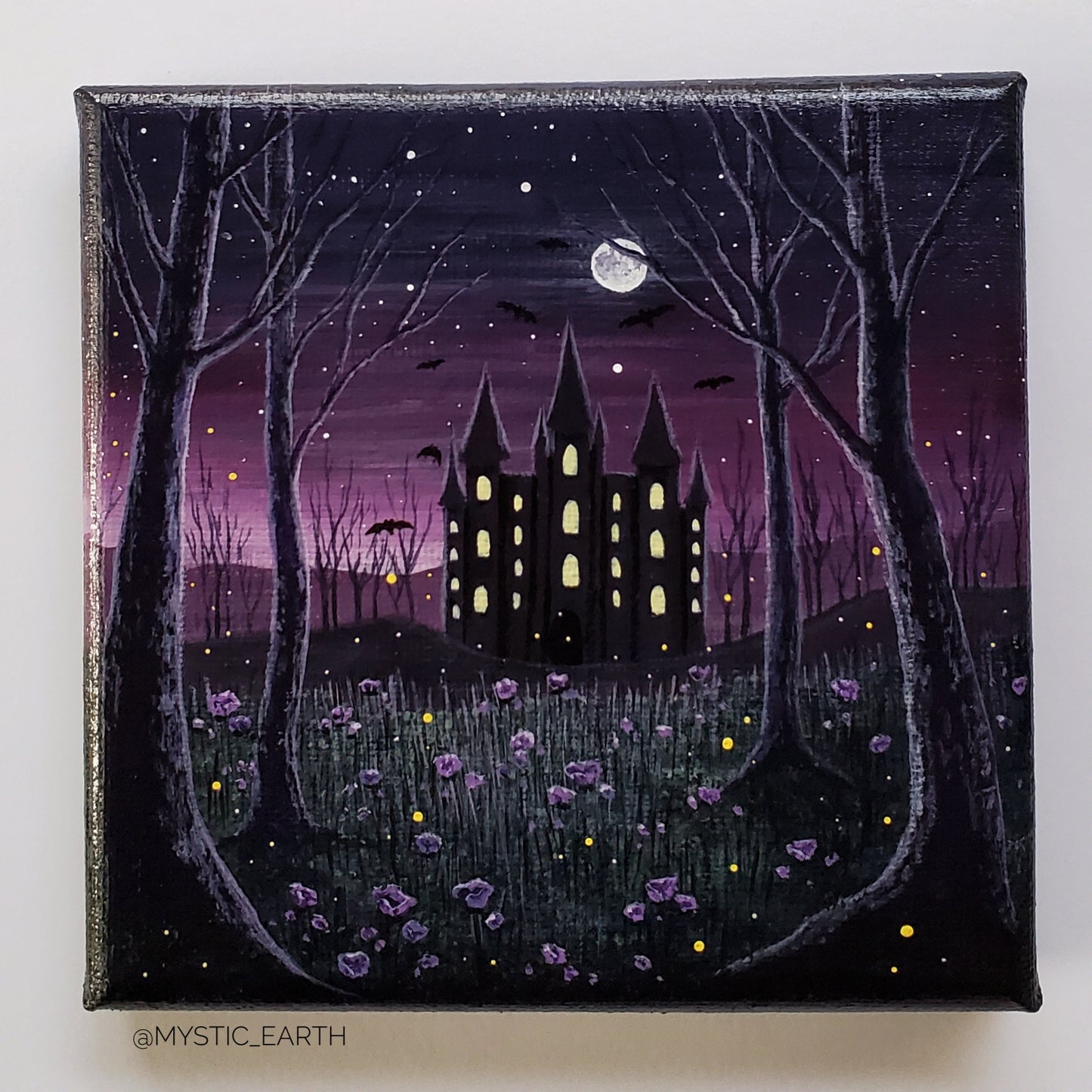 Haunted Castle Painting