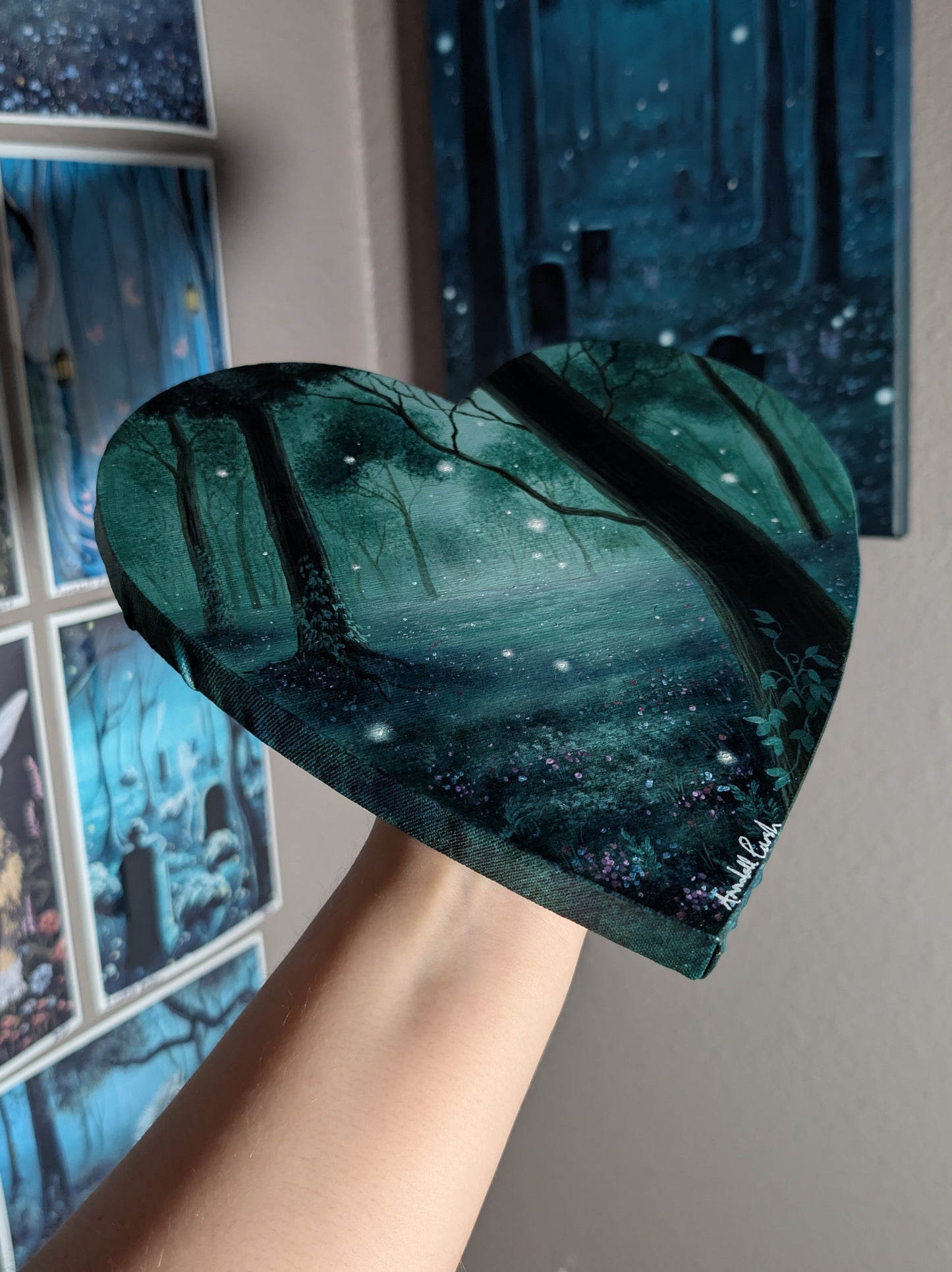 Illumination 8" Painting