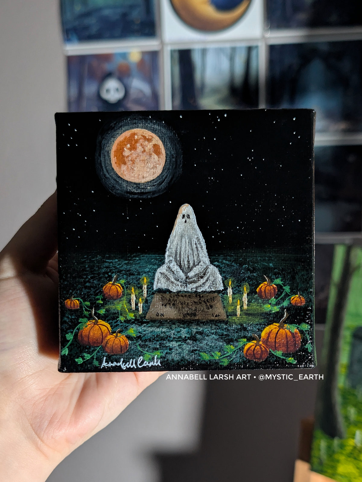 Carls First Seance 4" Painting 51/50