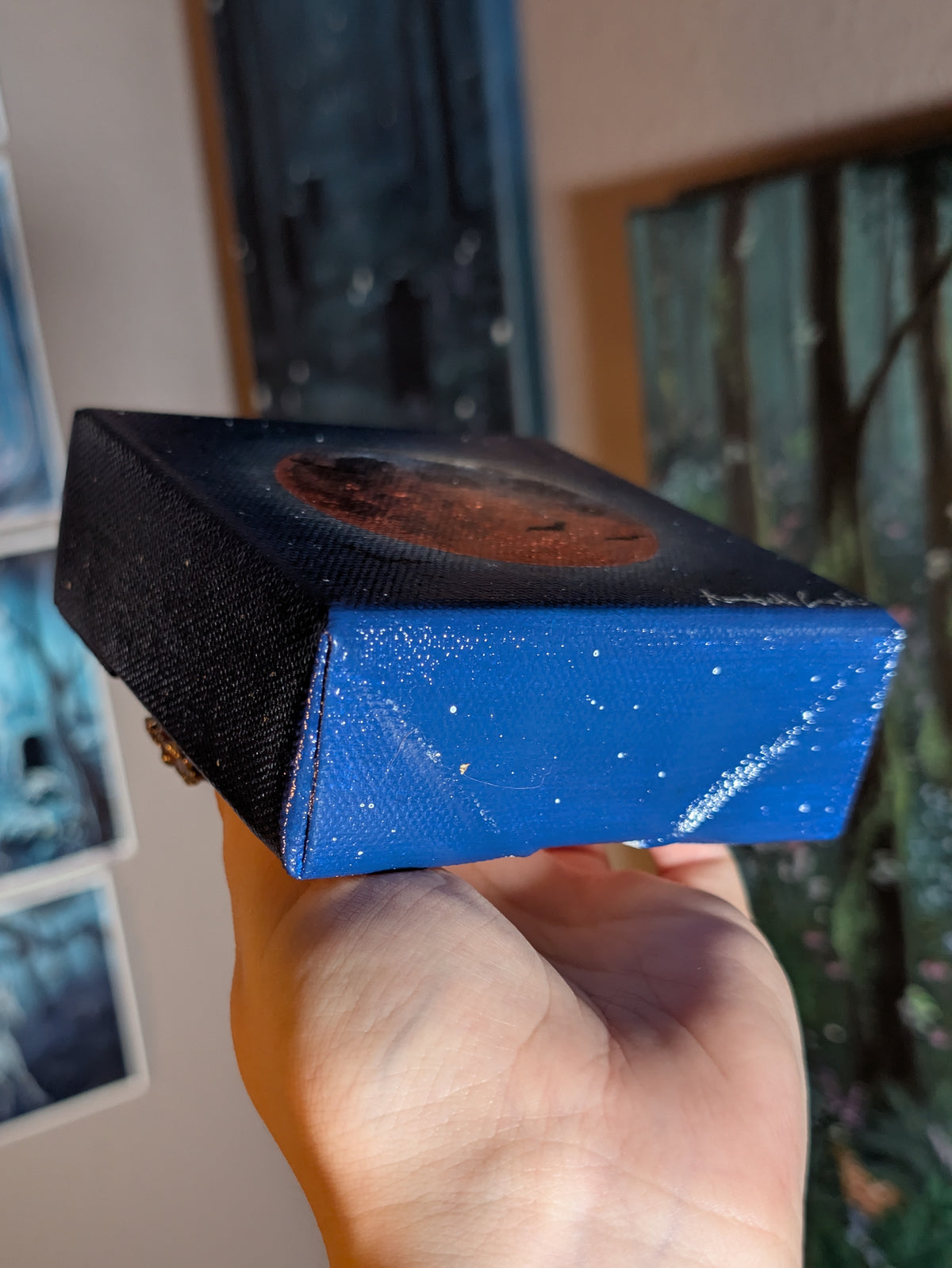 Partial Eclipse 4" Painting 2/50