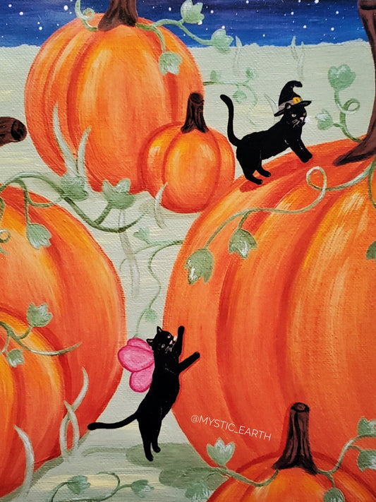 Halloween Kitties Prints