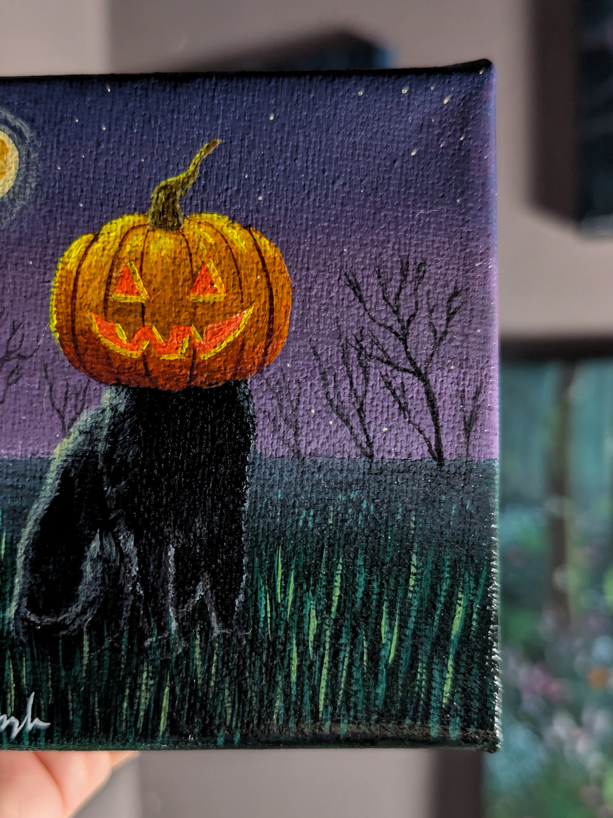 The Headless Catman 4" Painting 40/50