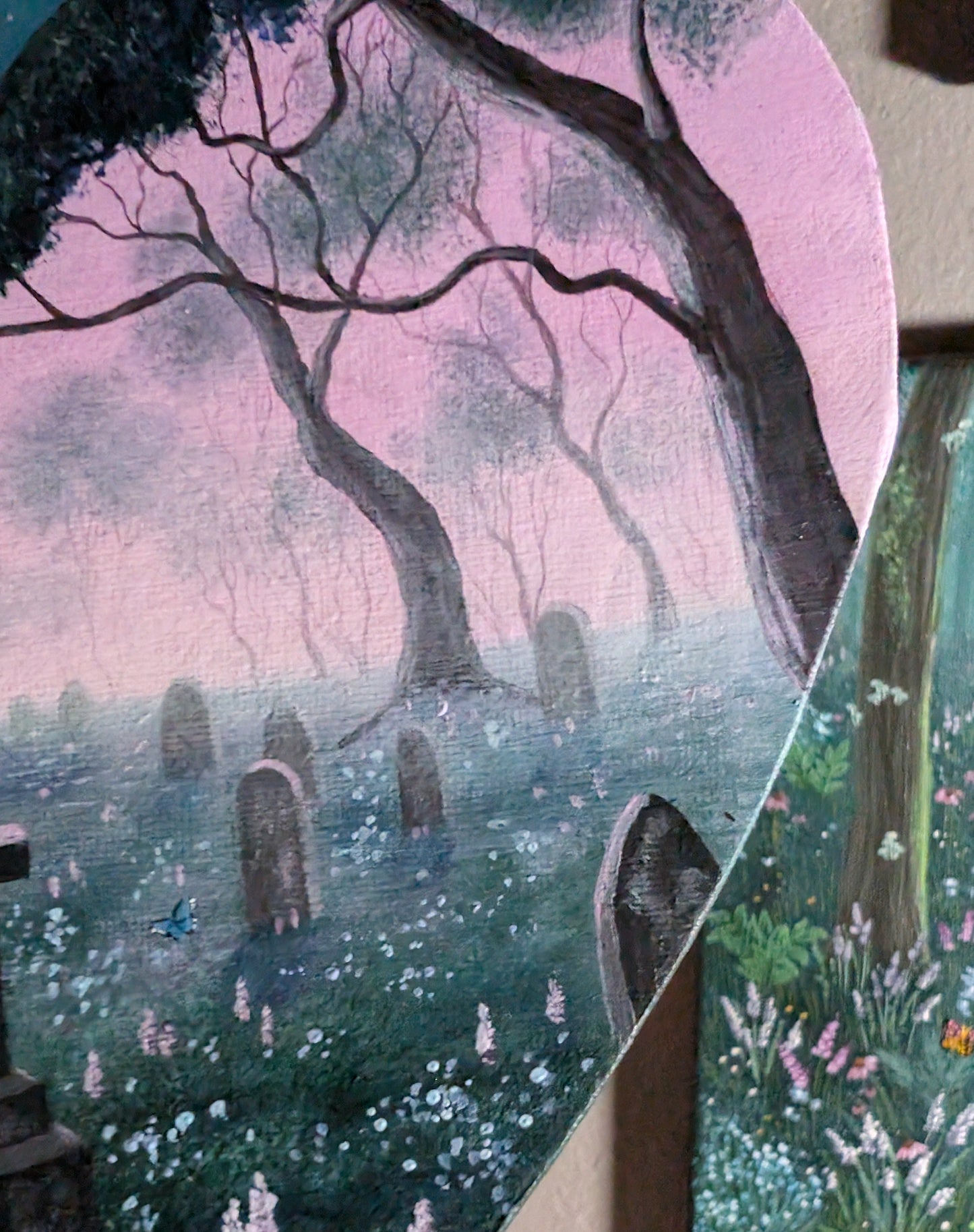 The Rosewoods 8" Painting