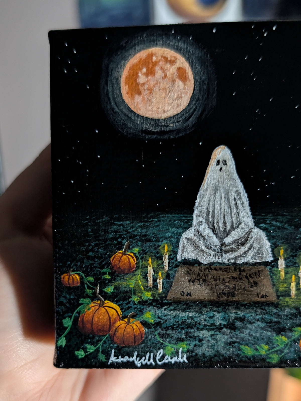 Carls First Seance 4" Painting 51/50
