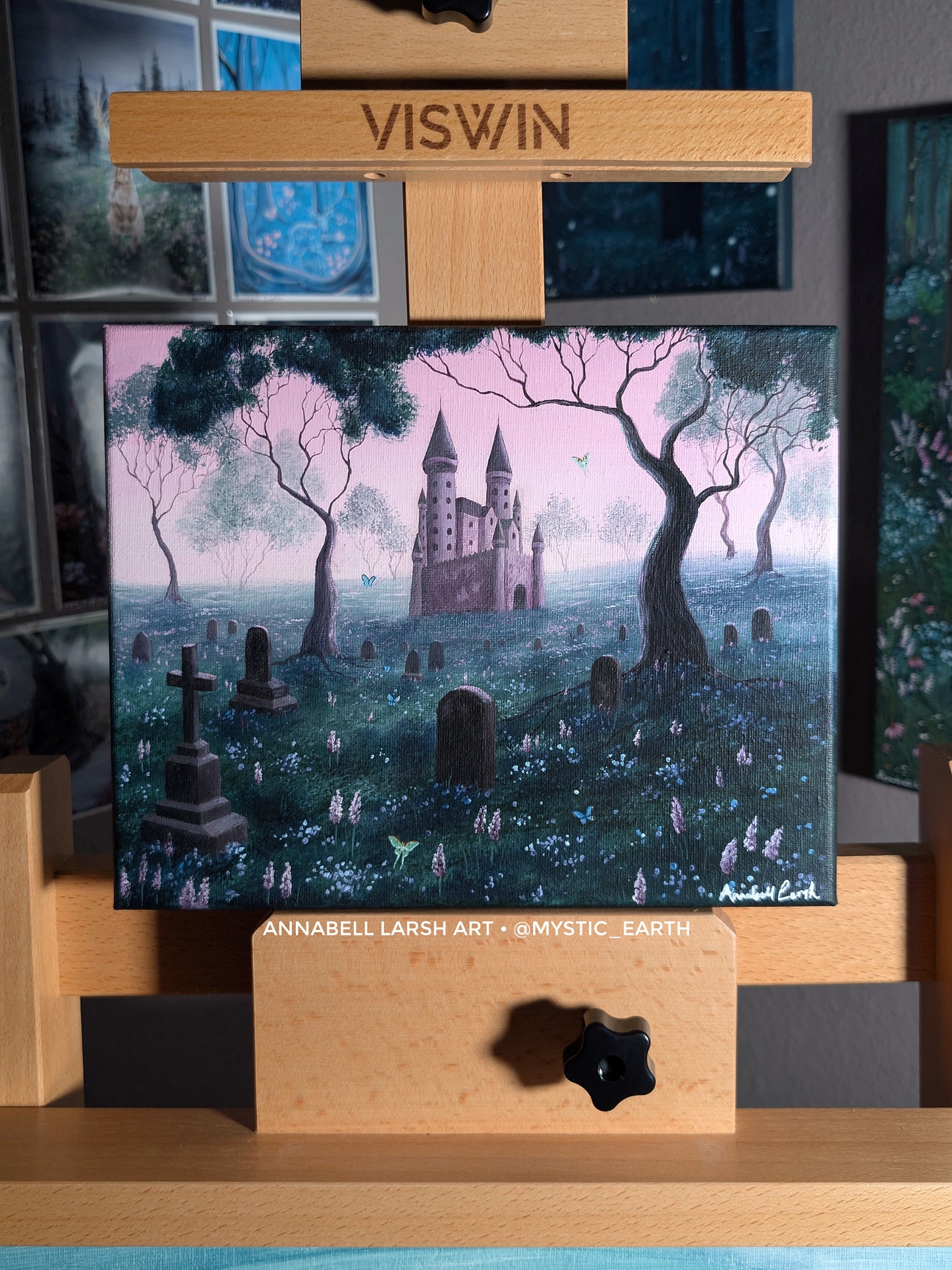 Blackthorne Castle 8"x10" Painting