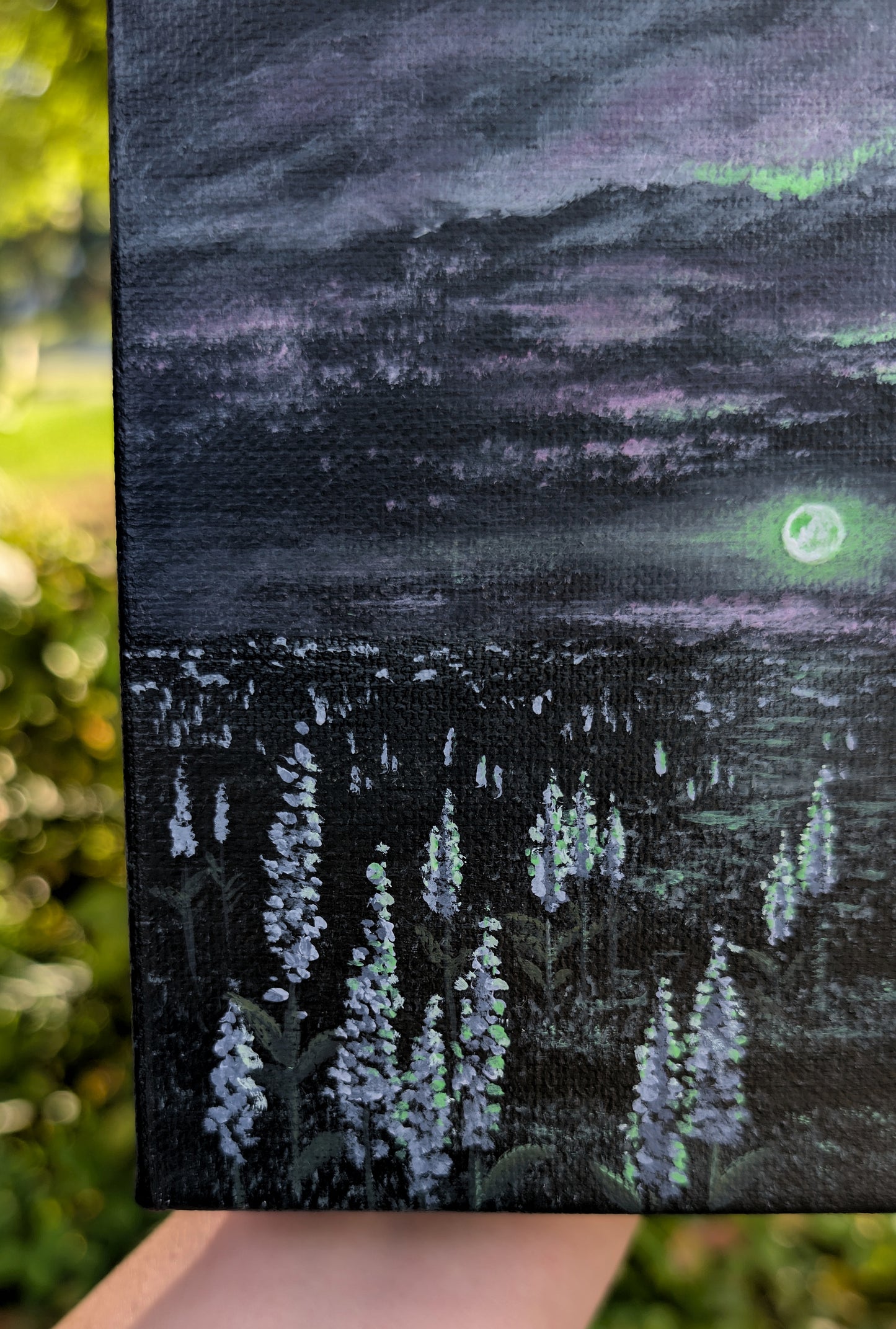 Midnight 6"x6" Painting