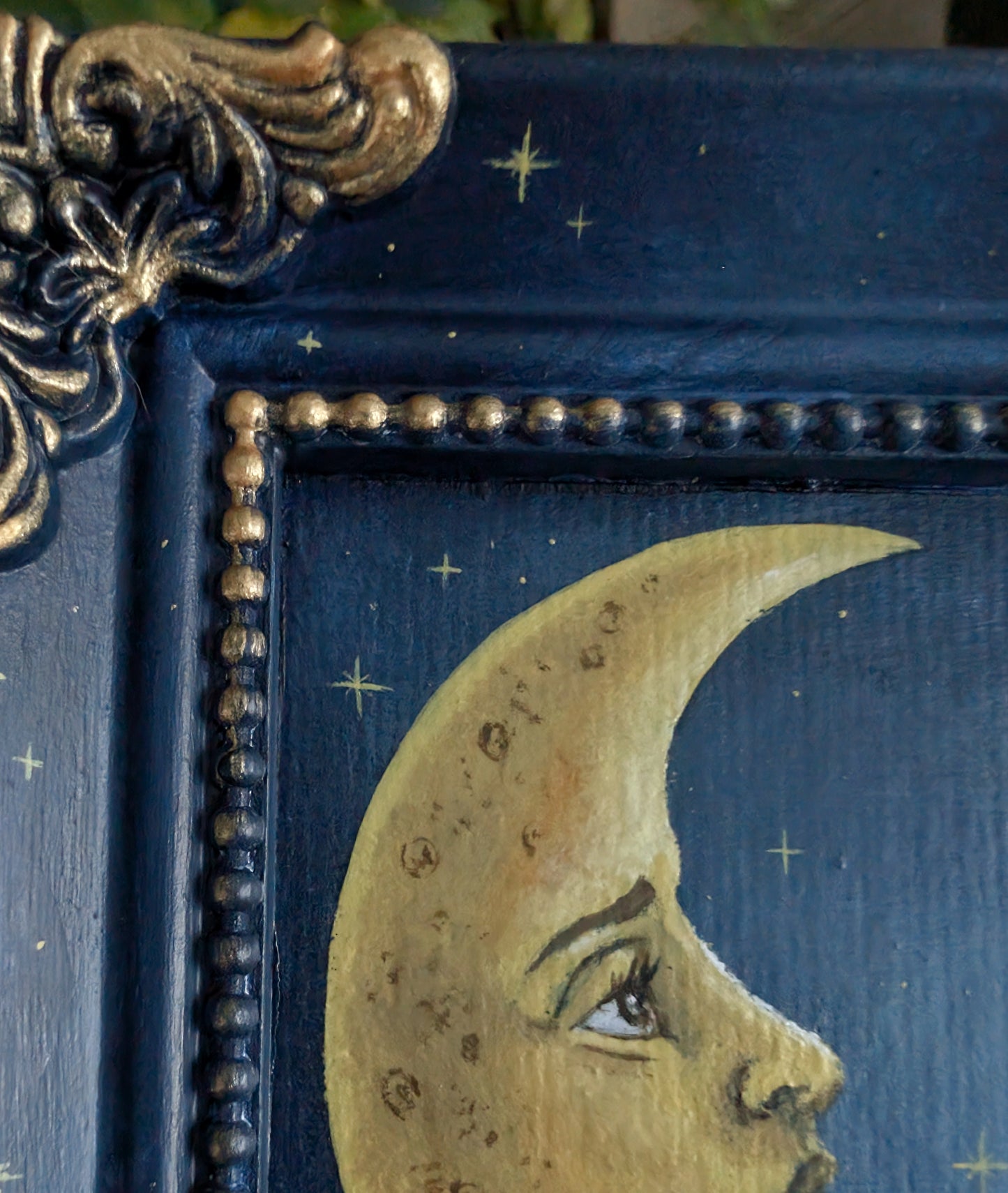 The Moon 4.5" Painting