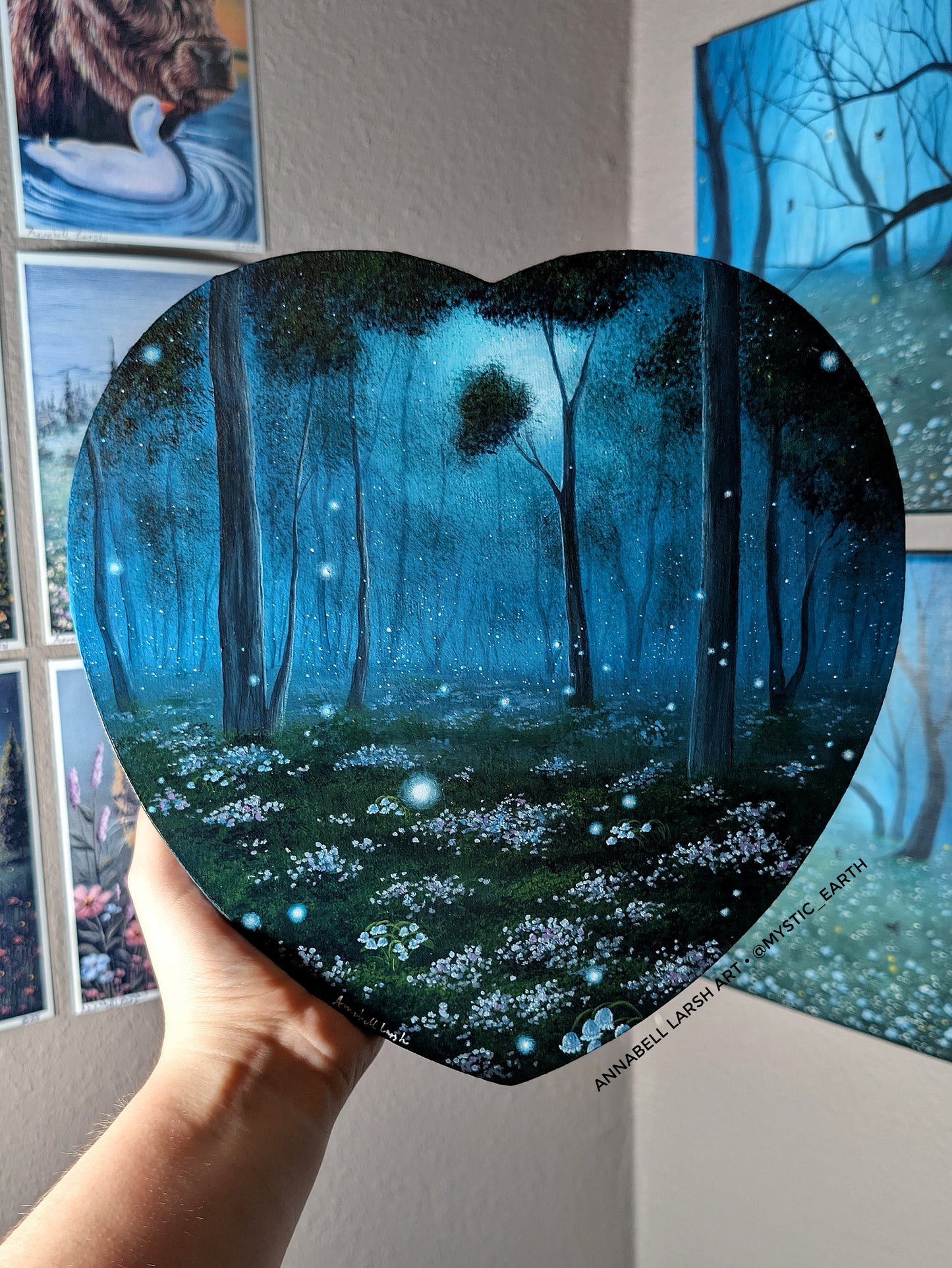 Forest Spirits 10" Painting