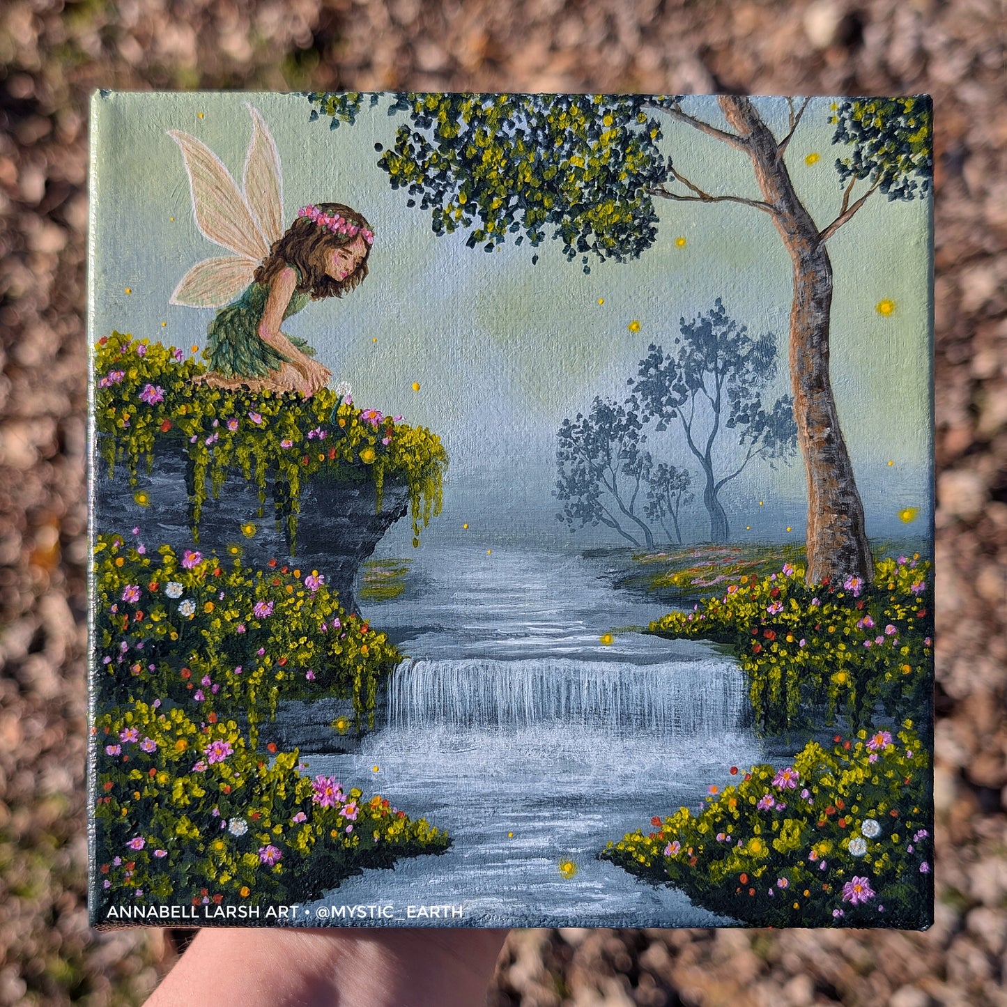 Elowen the Fairy 6" Painting