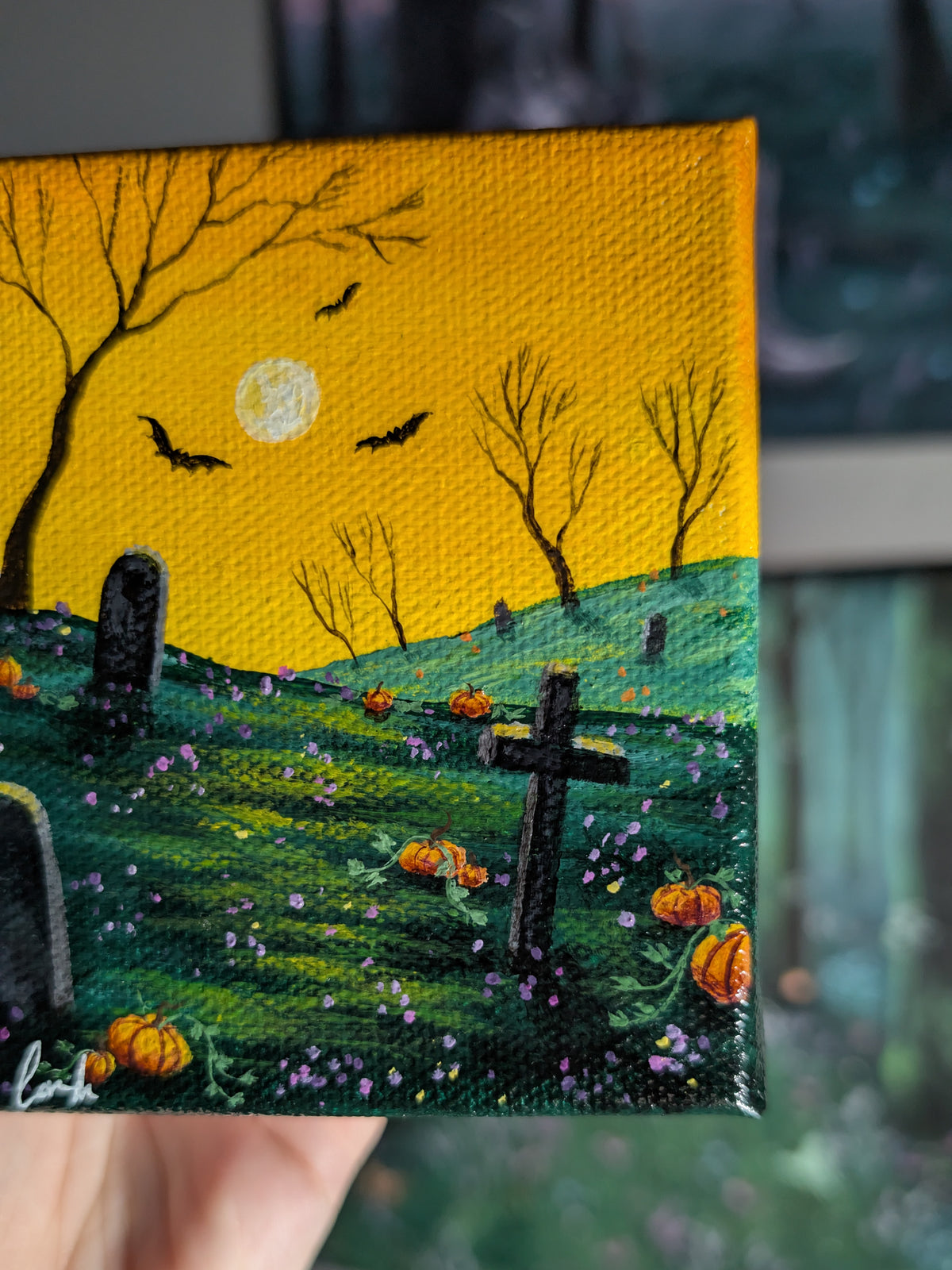 Golden Cemetery 4" Painting 23/50