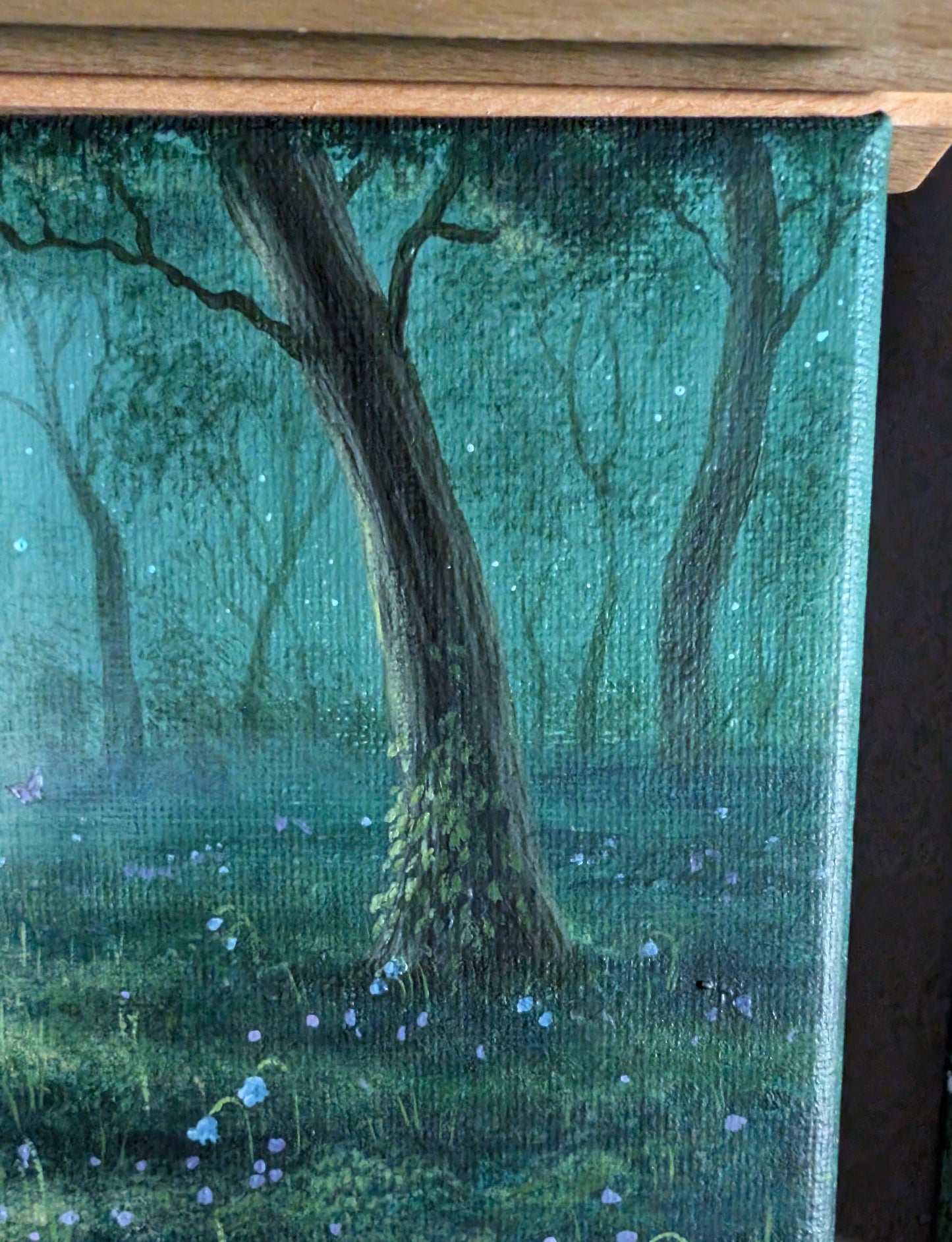 Starfall Waters 8"x8" Painting
