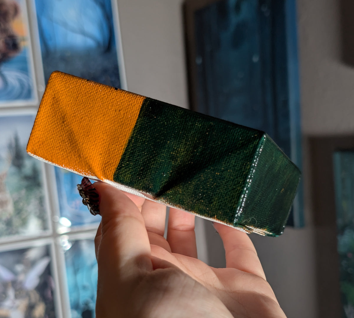 The Haunted Hill 4" Painting 7/50