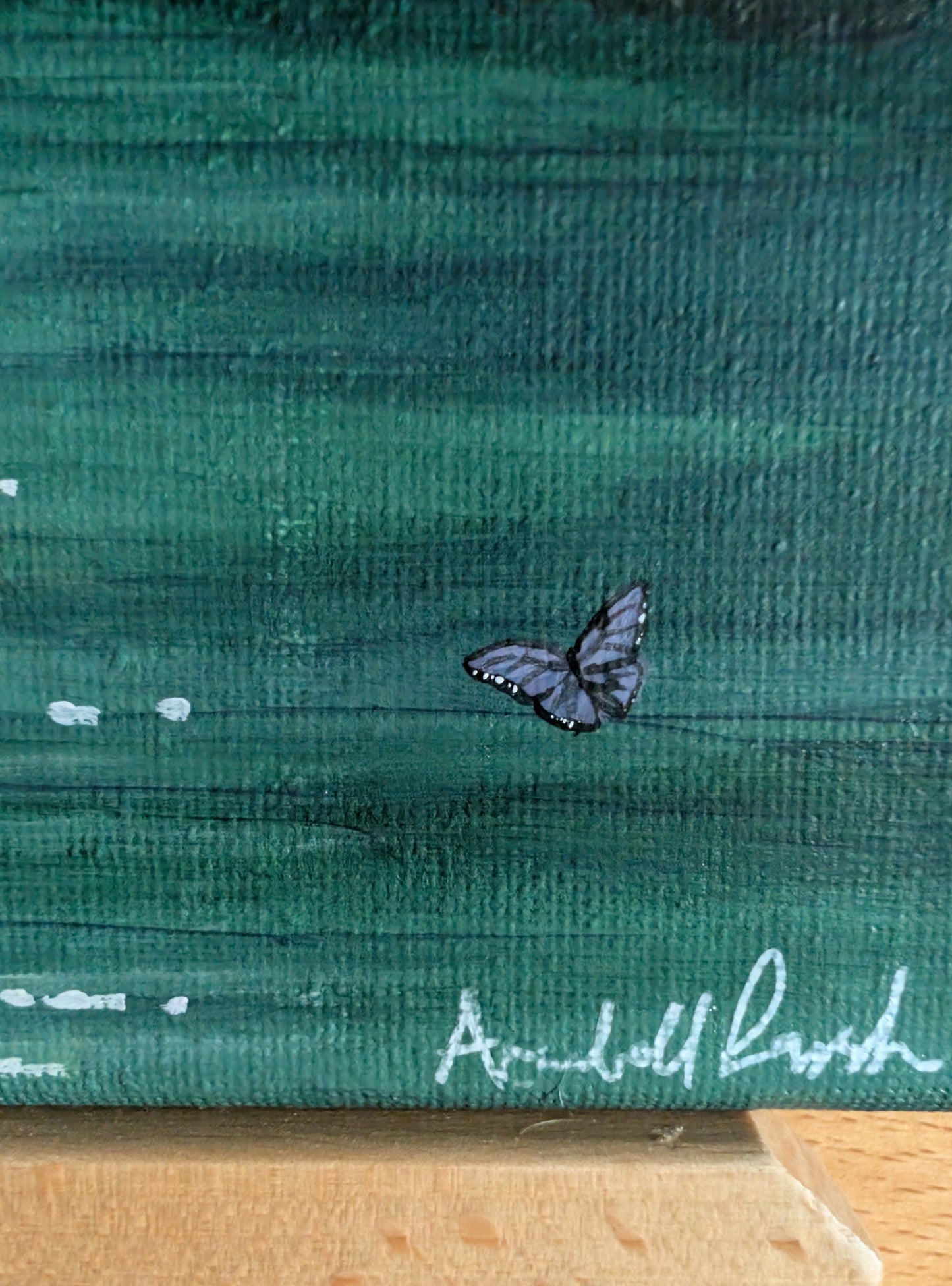 Starfall Waters 8"x8" Painting