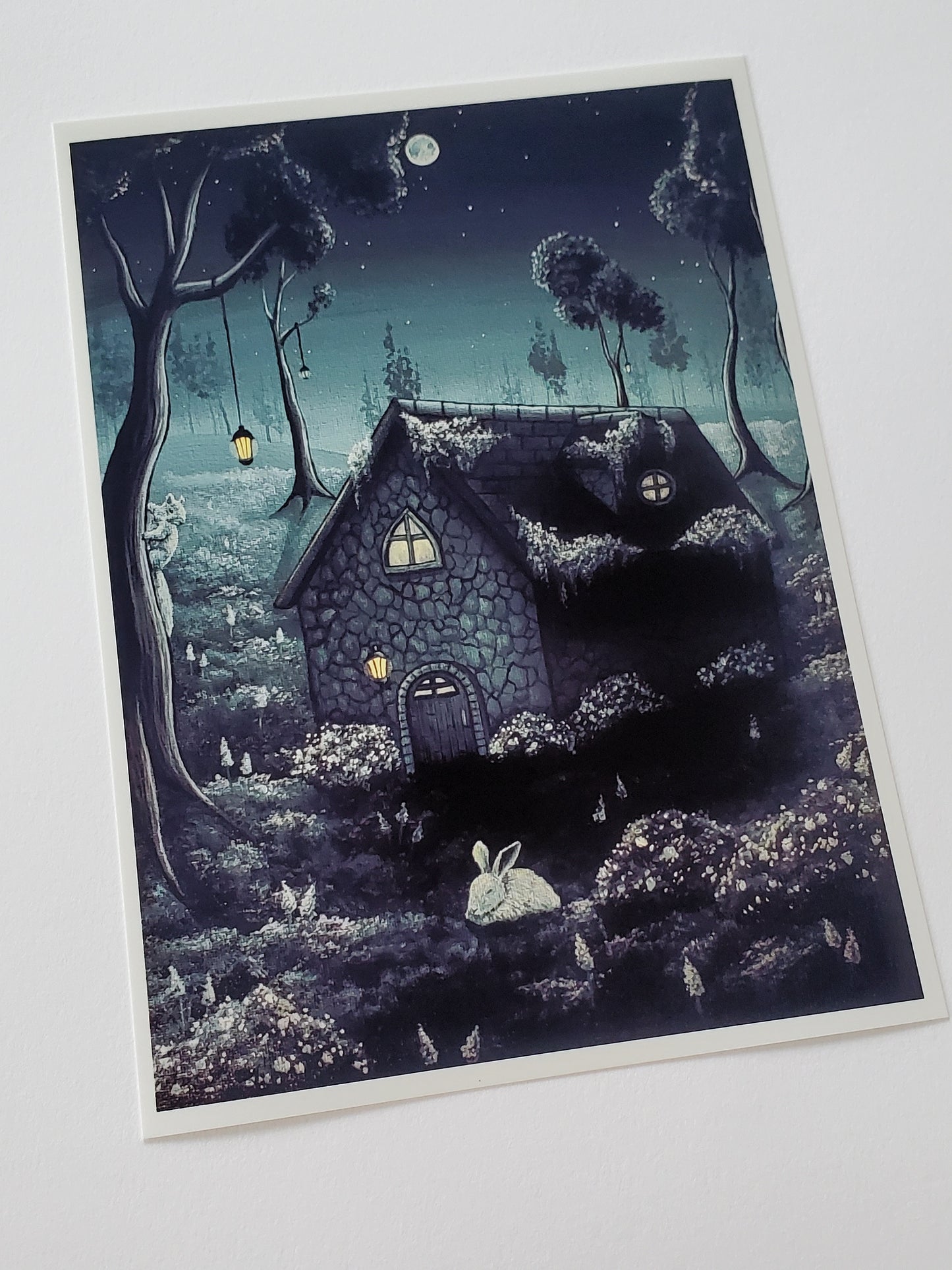 Cottage in the Woods Prints