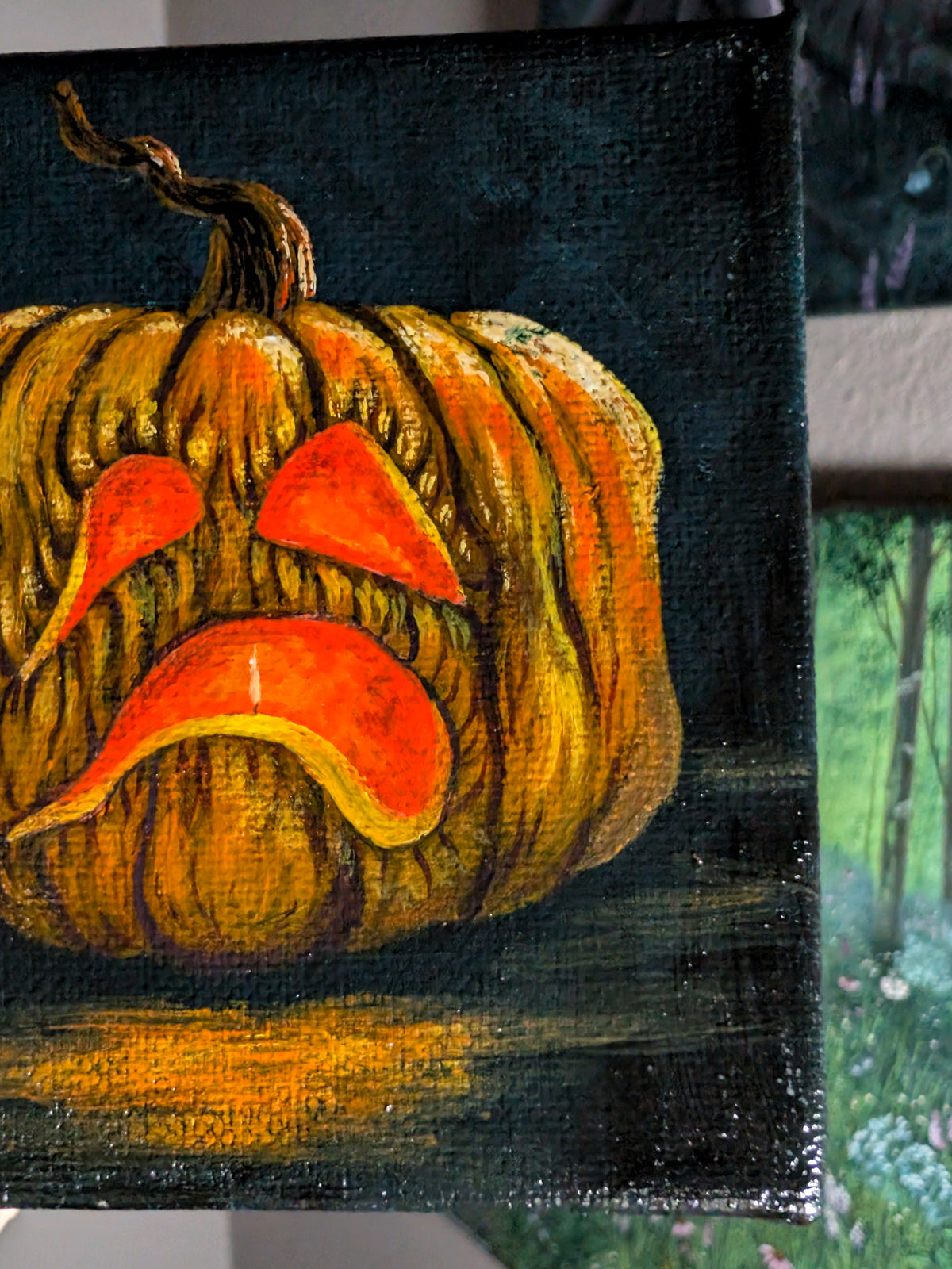 Rotting Glow 4" Painting 9/50