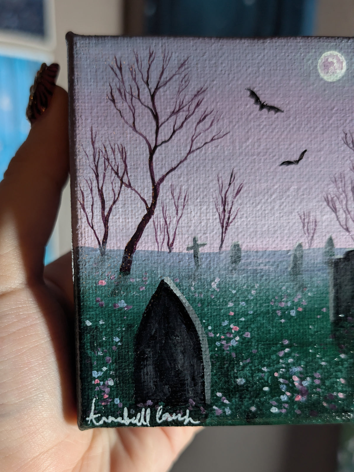 Batty Cemetery 4" Painting 30/50