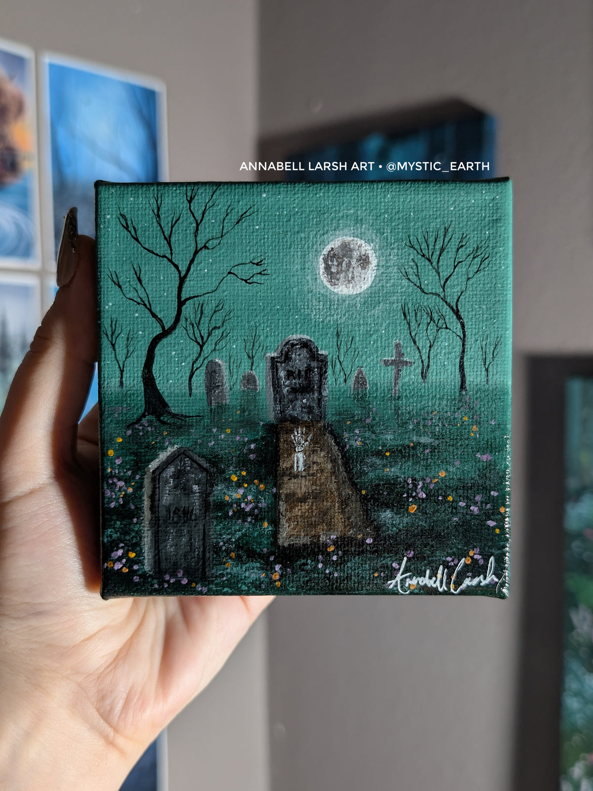 Rising From the Grave 4" Painting 41/50