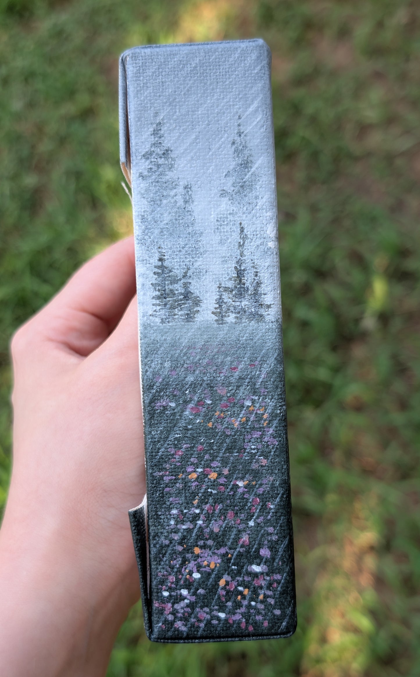 Gentle Rain 6"x6" Painting