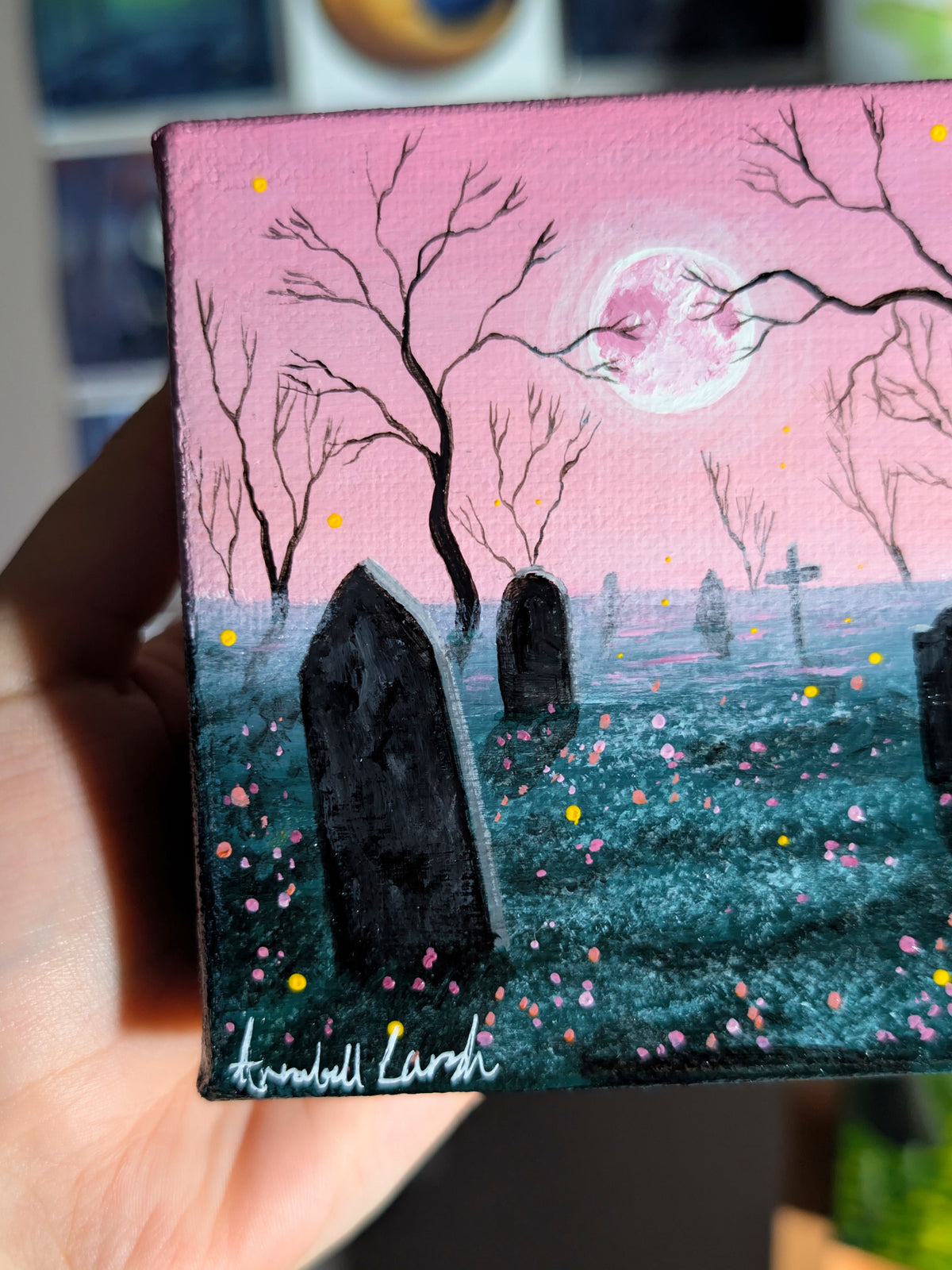 Primrose Cemetery 4" Painting 61/50