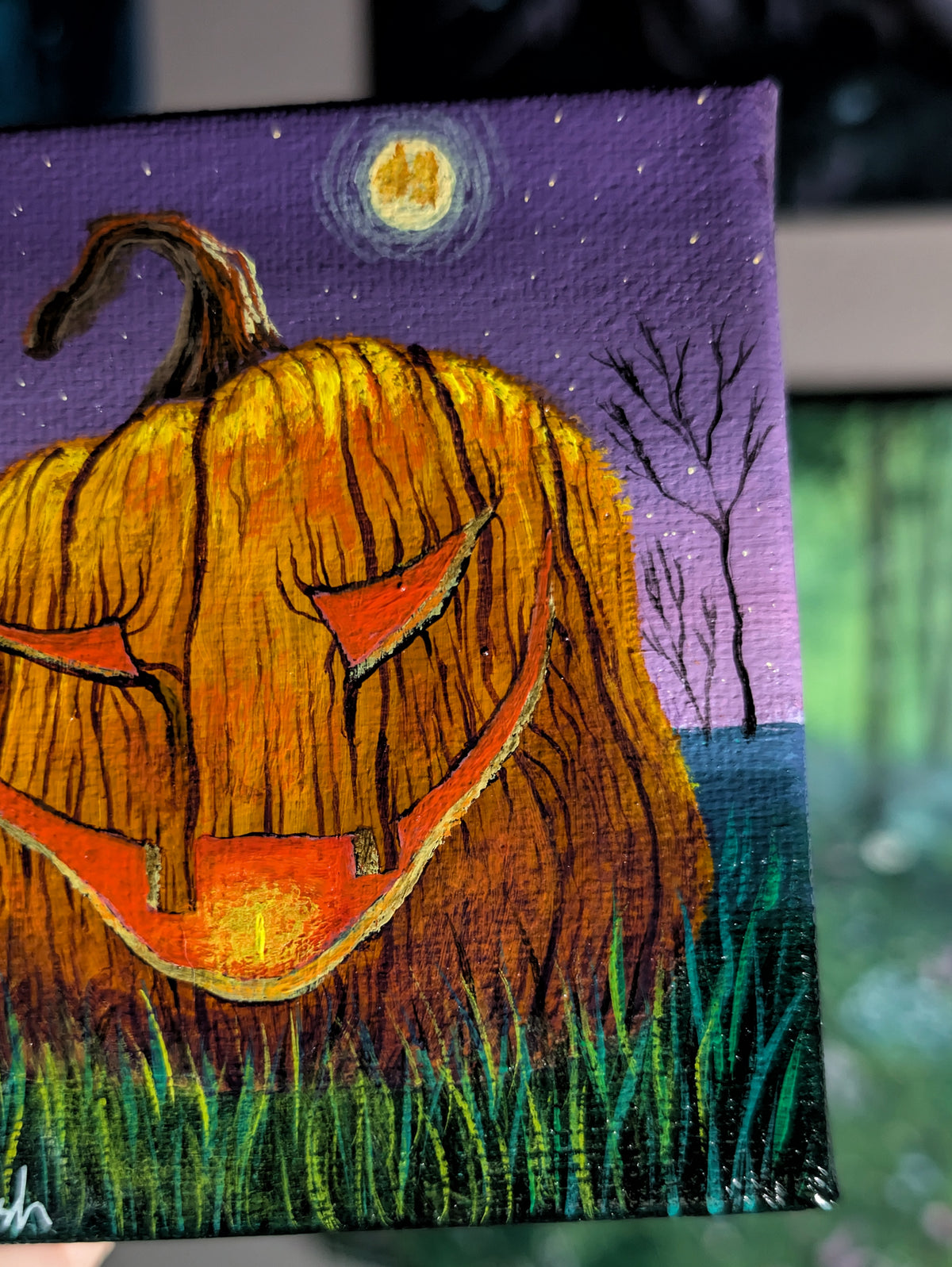 A Rotten Night 4" Painting 29/50