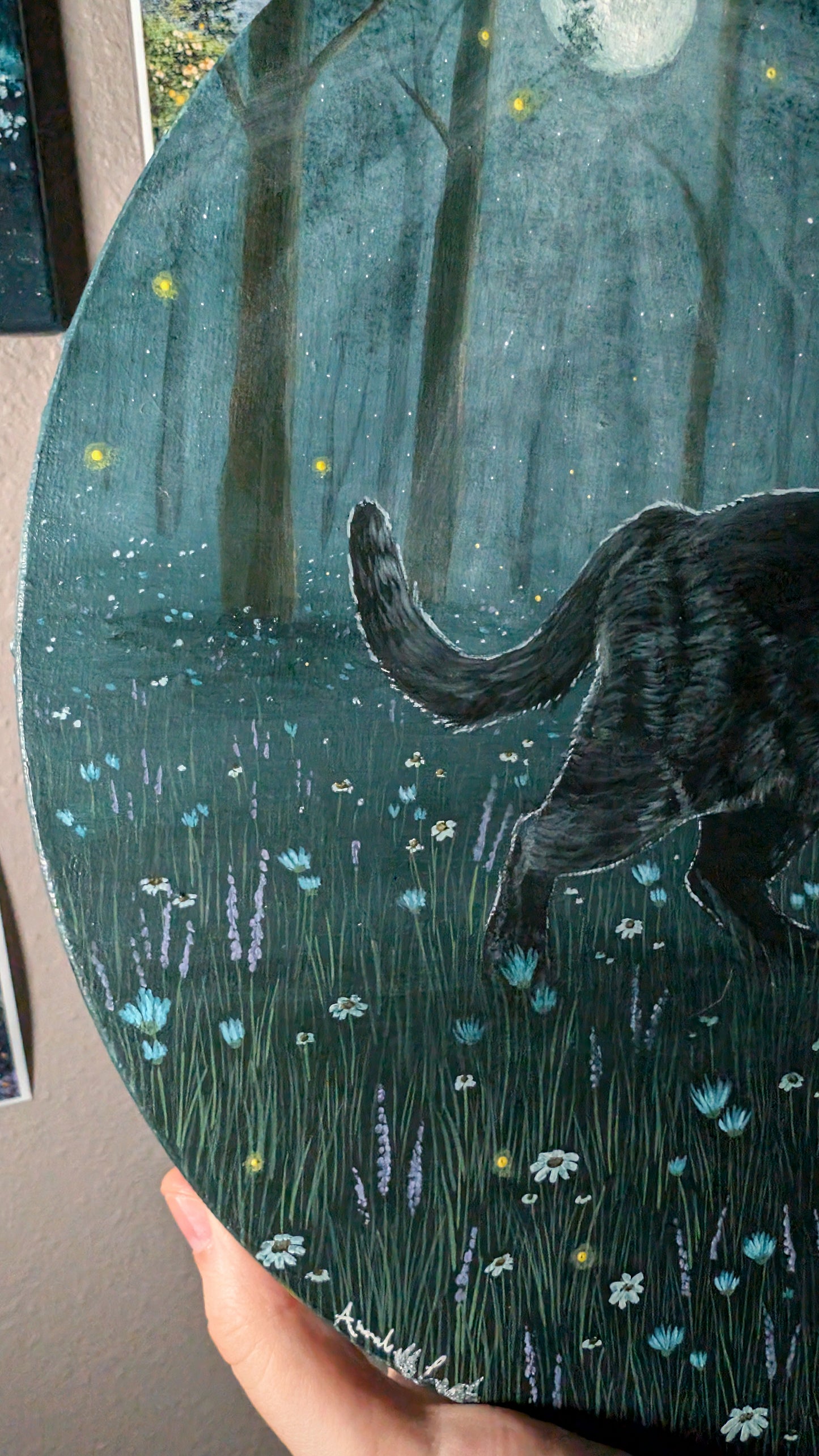Artemis 12" Painting