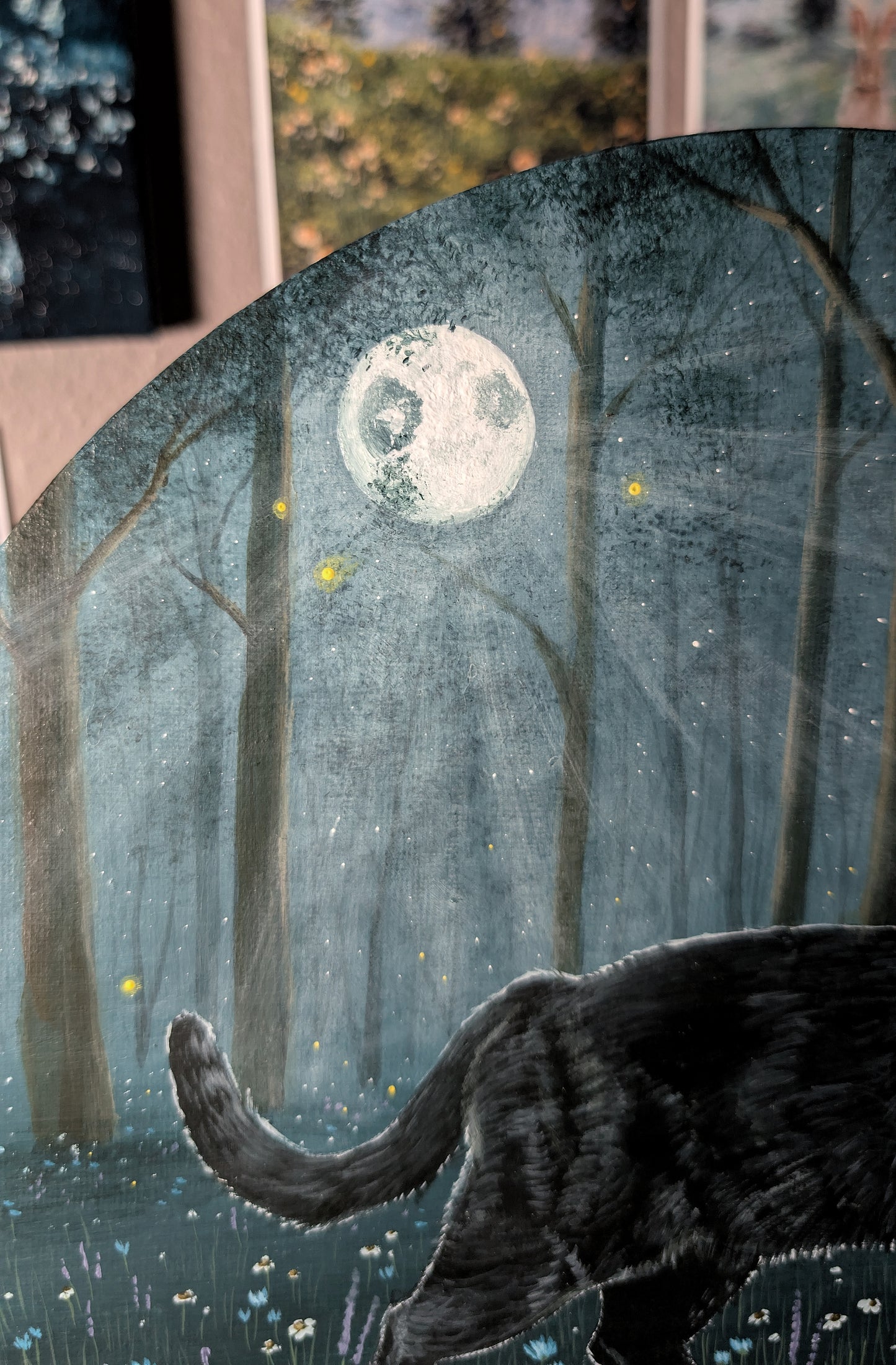 Artemis 12" Painting