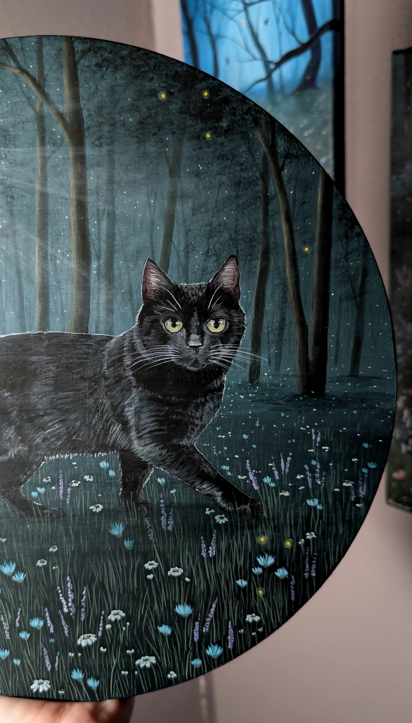 Artemis 12" Painting