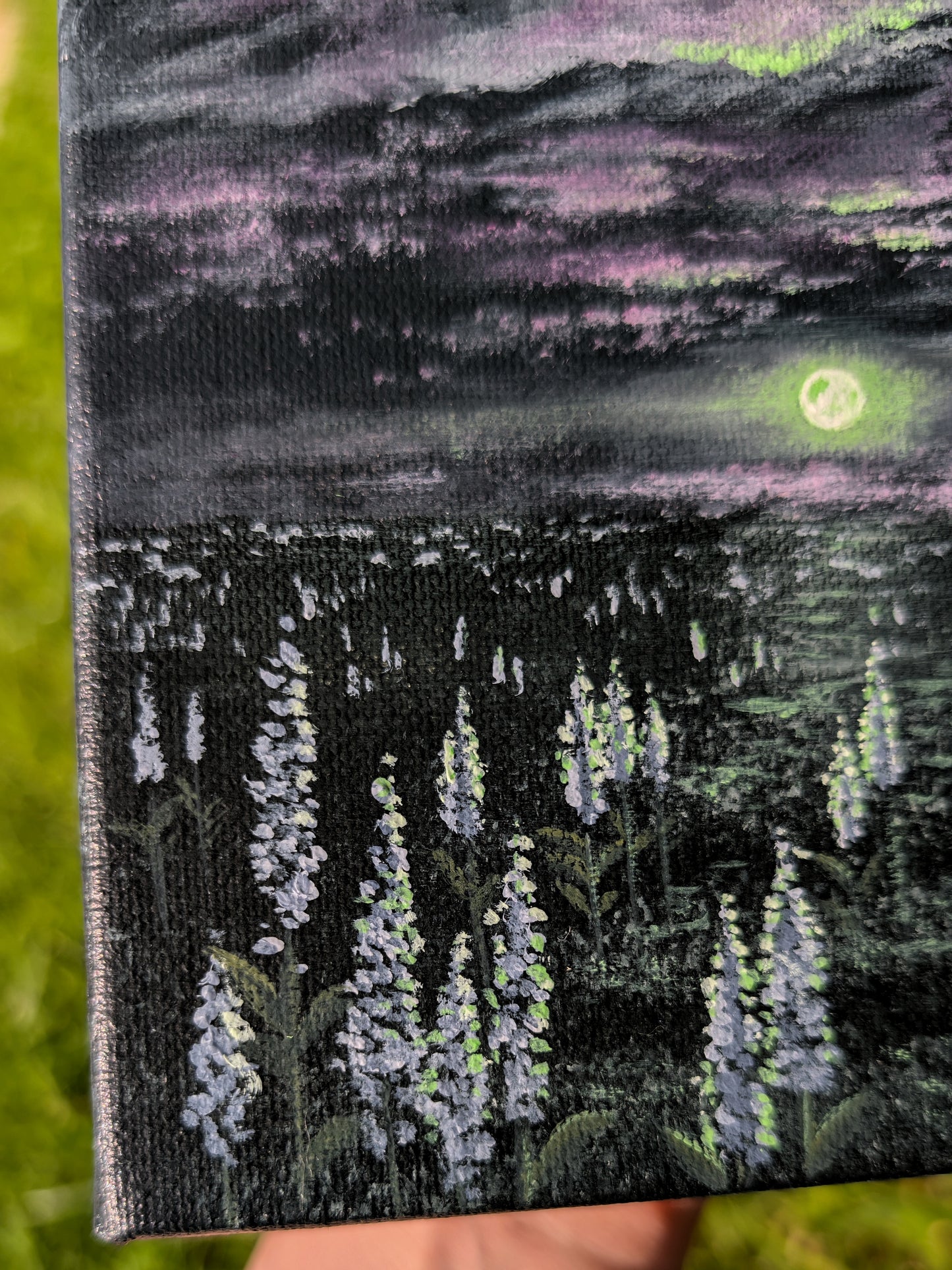 Midnight 6"x6" Painting
