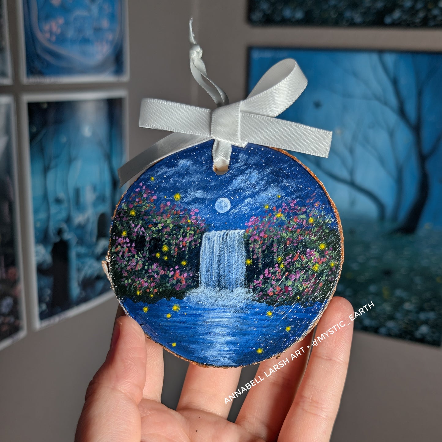 Hidden Waterfall Mini Portal Paintings (sold separately)