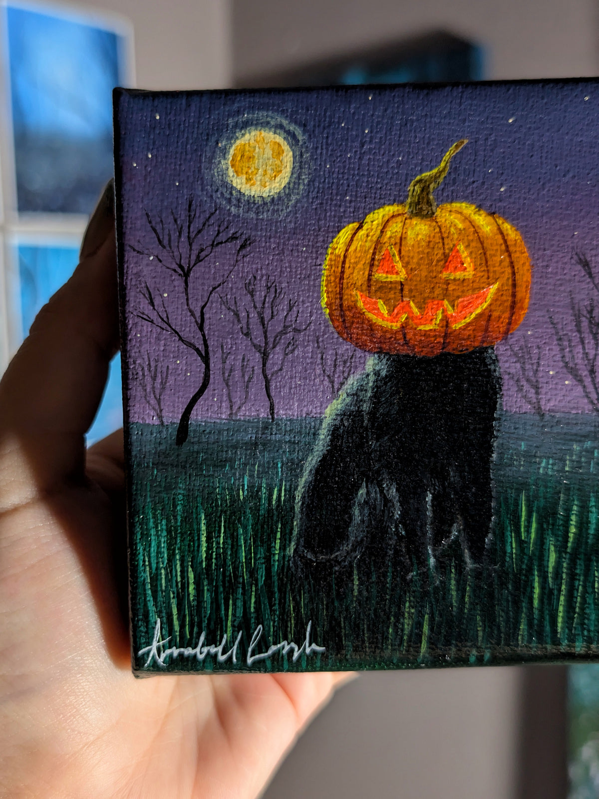 The Headless Catman 4" Painting 40/50