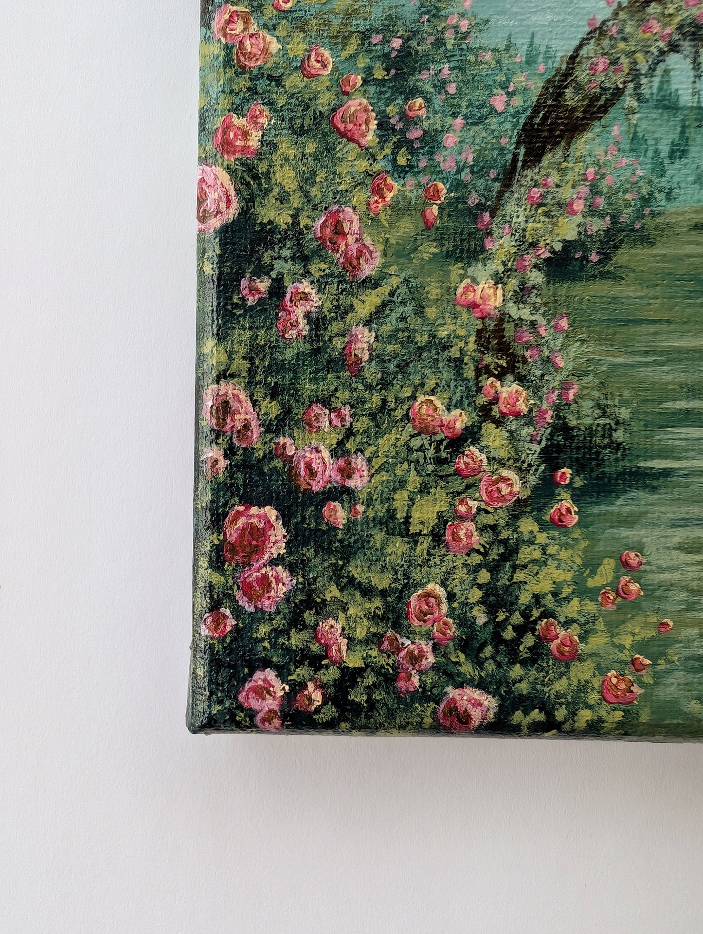 Into the Rose Garden Painting