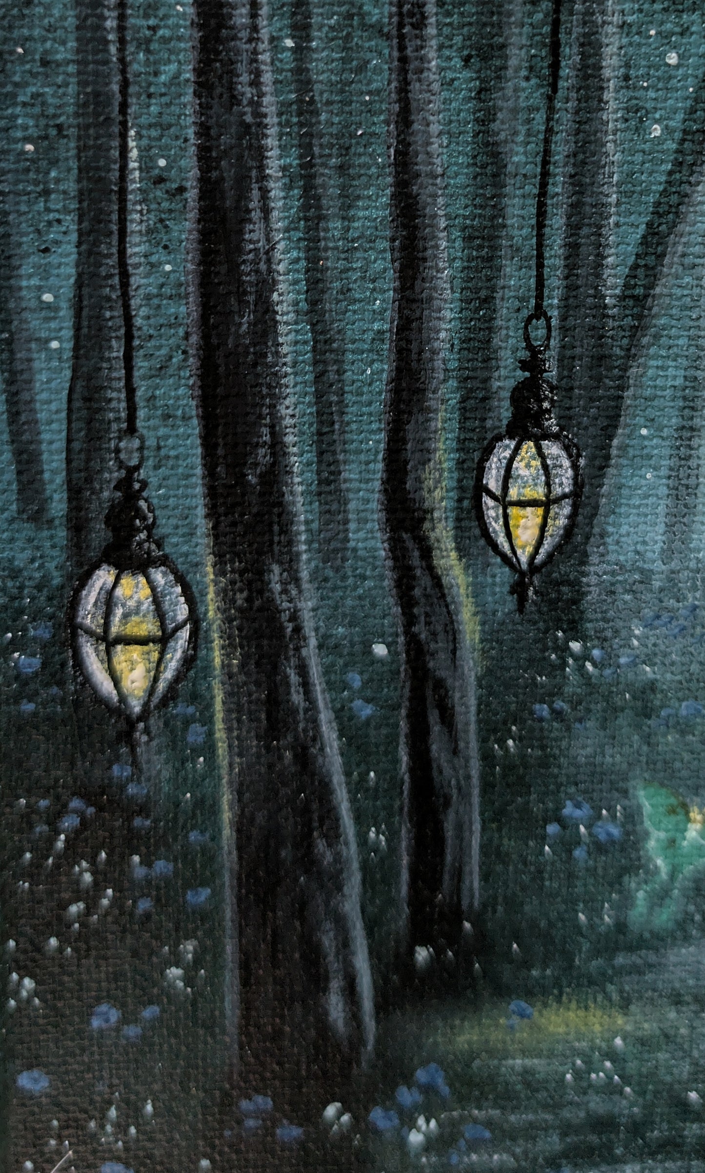 The Night Watch 6"x6" Painting