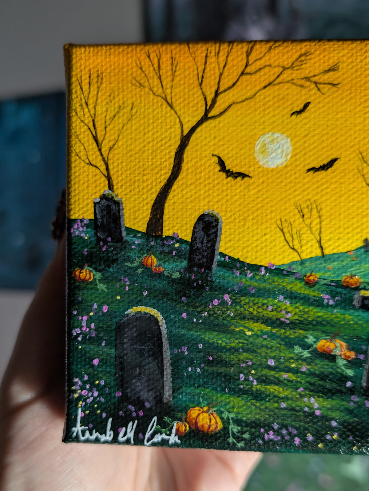 Golden Cemetery 4" Painting 23/50