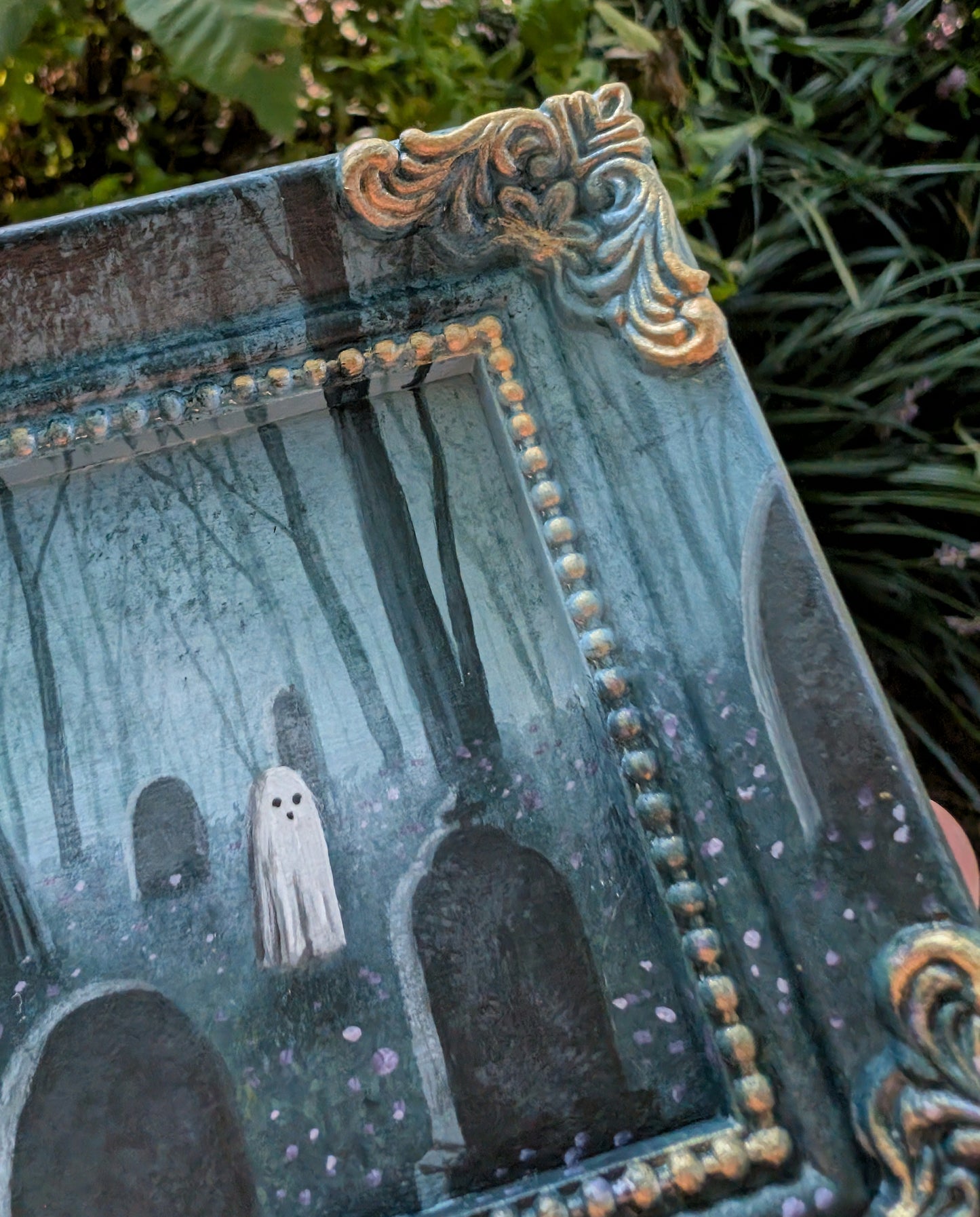 Walters Cemetery 4.5" Painting