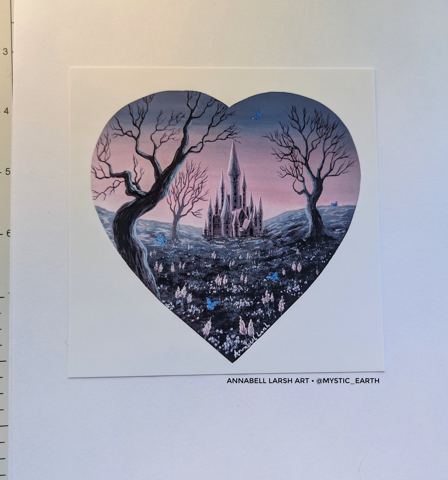 Bleeding Heart Castle Prints