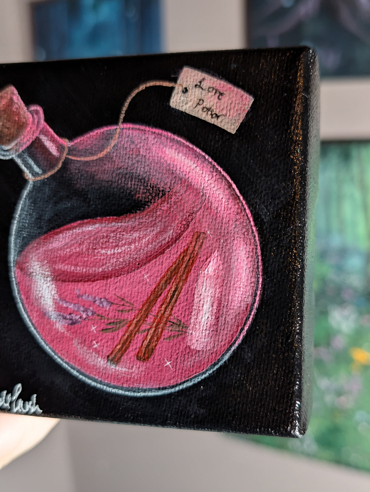 Love Potion 4" Painting 15/50