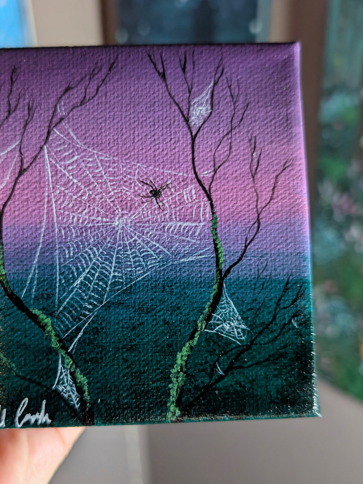 Angie's Web 4" Painting 19/50