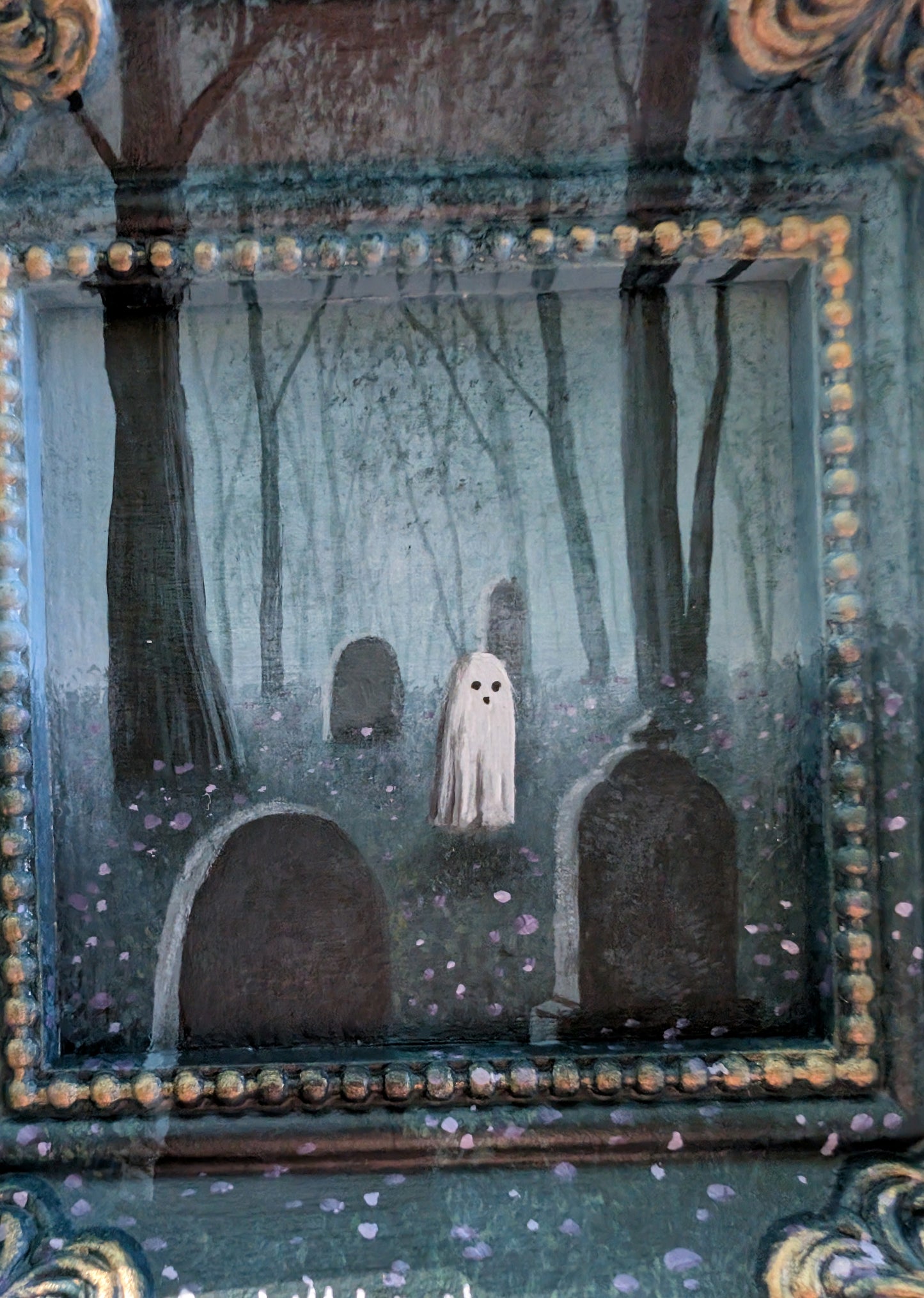 Walters Cemetery 4.5" Painting